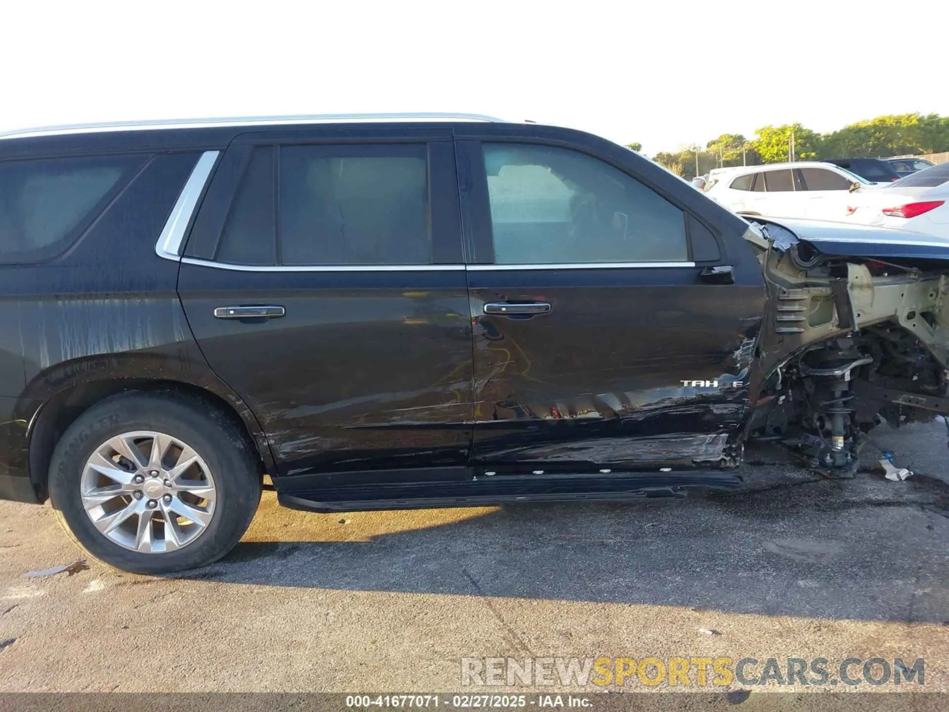 14 Photograph of a damaged car 1GNSCSKTXPR323861 CHEVROLET TAHOE 2023