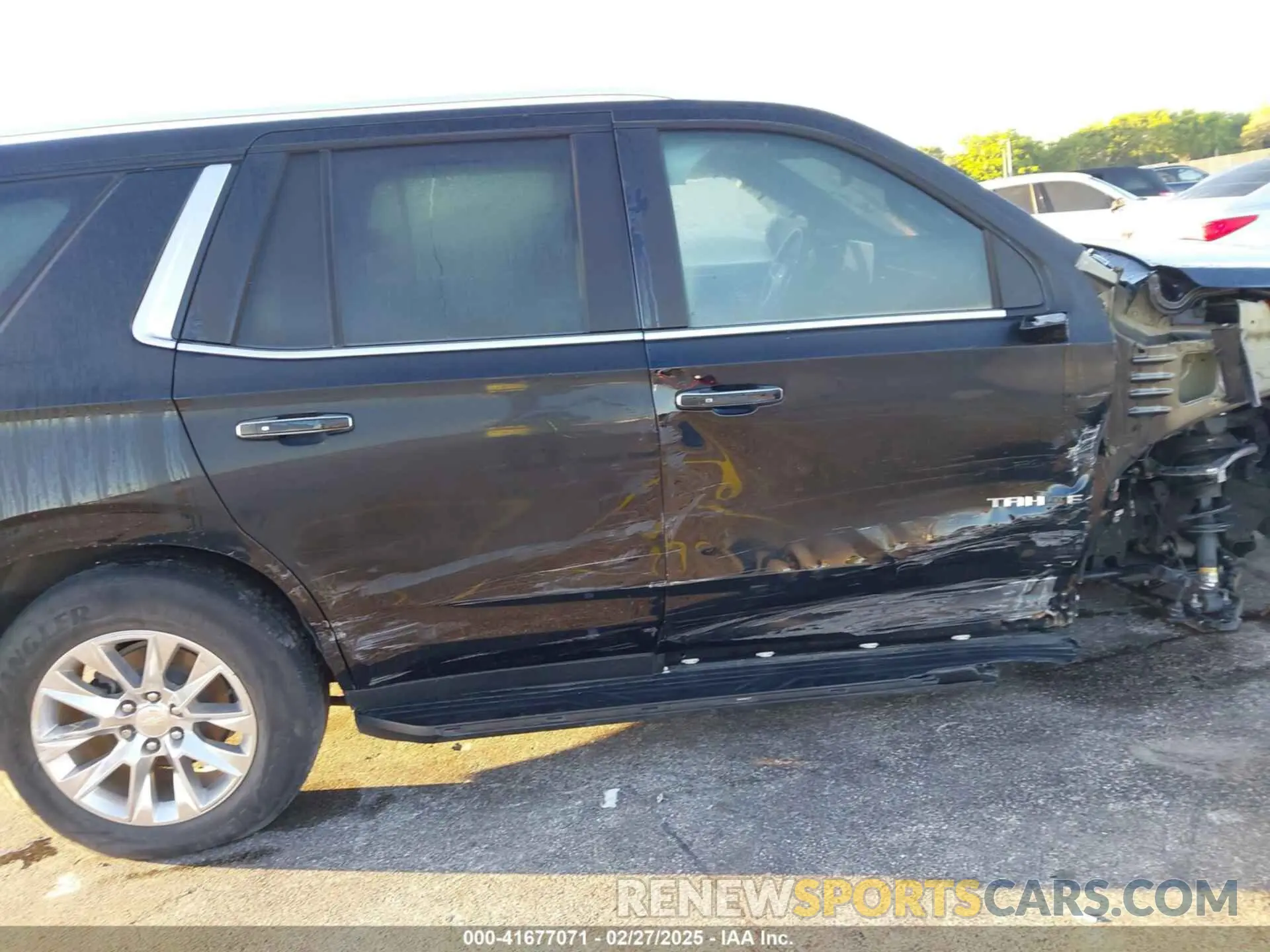 18 Photograph of a damaged car 1GNSCSKTXPR323861 CHEVROLET TAHOE 2023