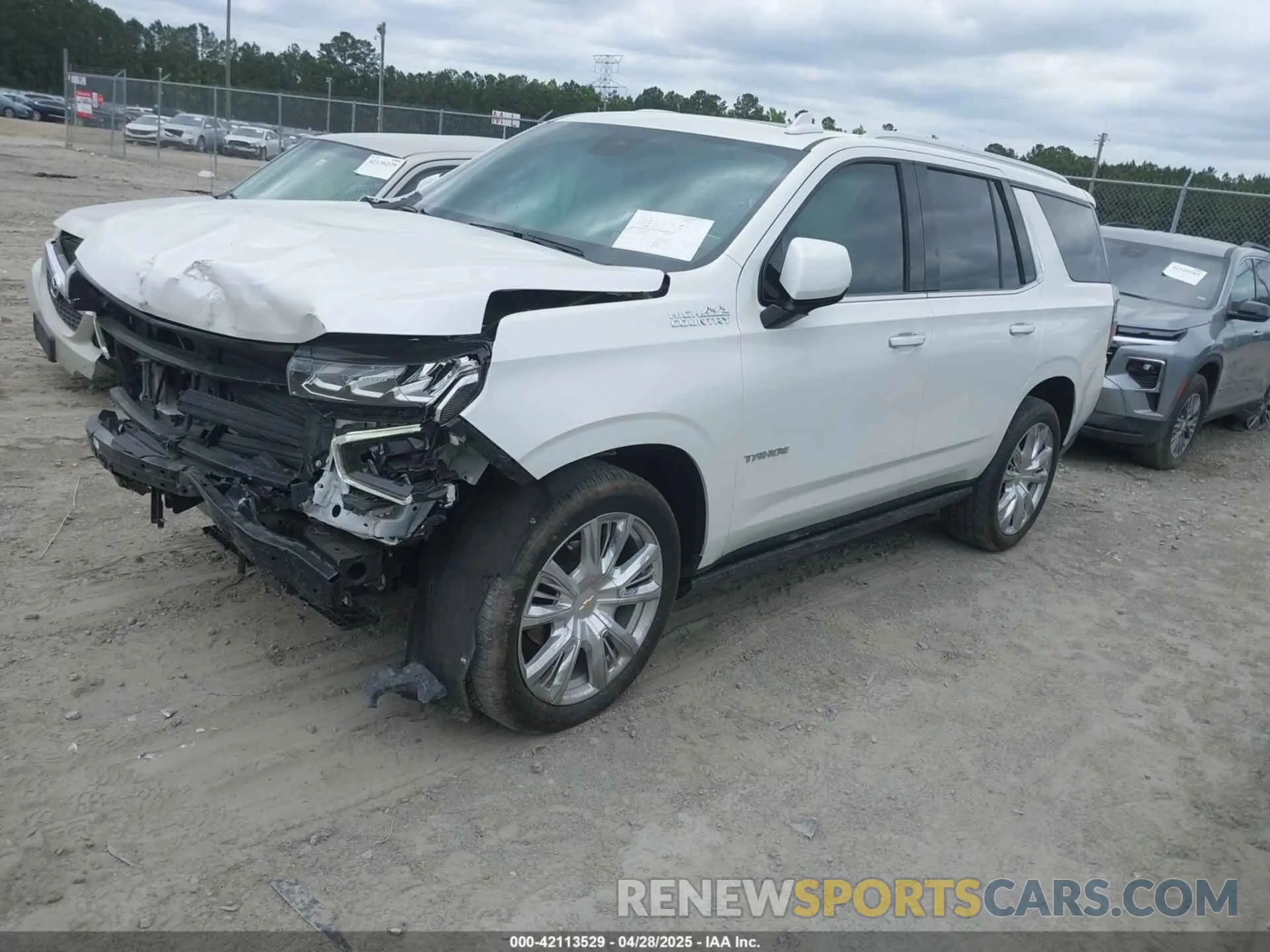 2 Photograph of a damaged car 1GNSCTKL1PR544951 CHEVROLET TAHOE 2023