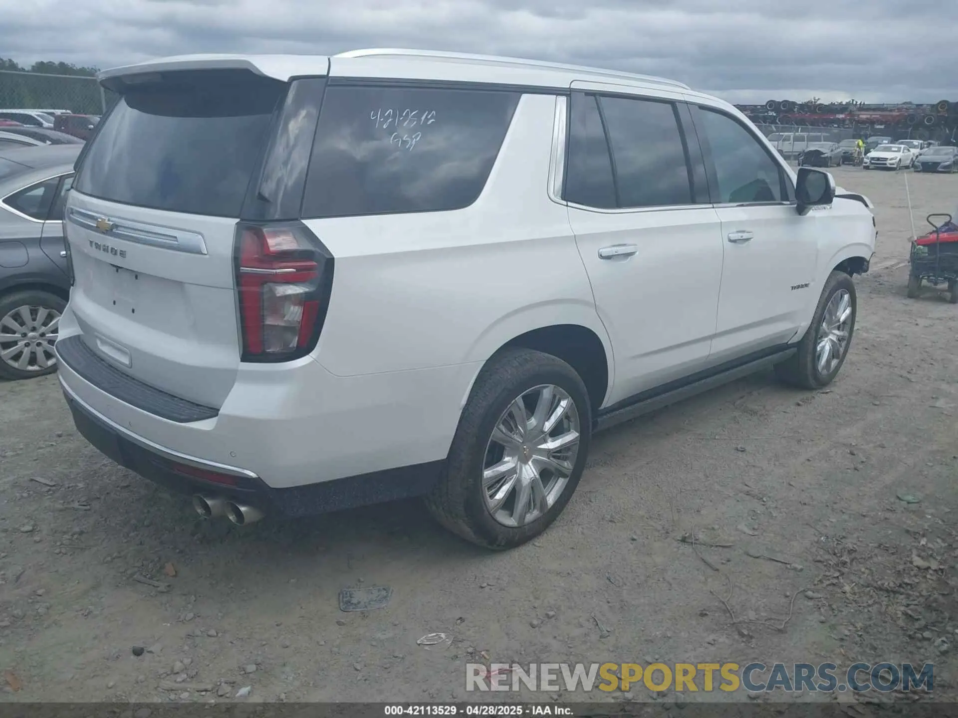 4 Photograph of a damaged car 1GNSCTKL1PR544951 CHEVROLET TAHOE 2023