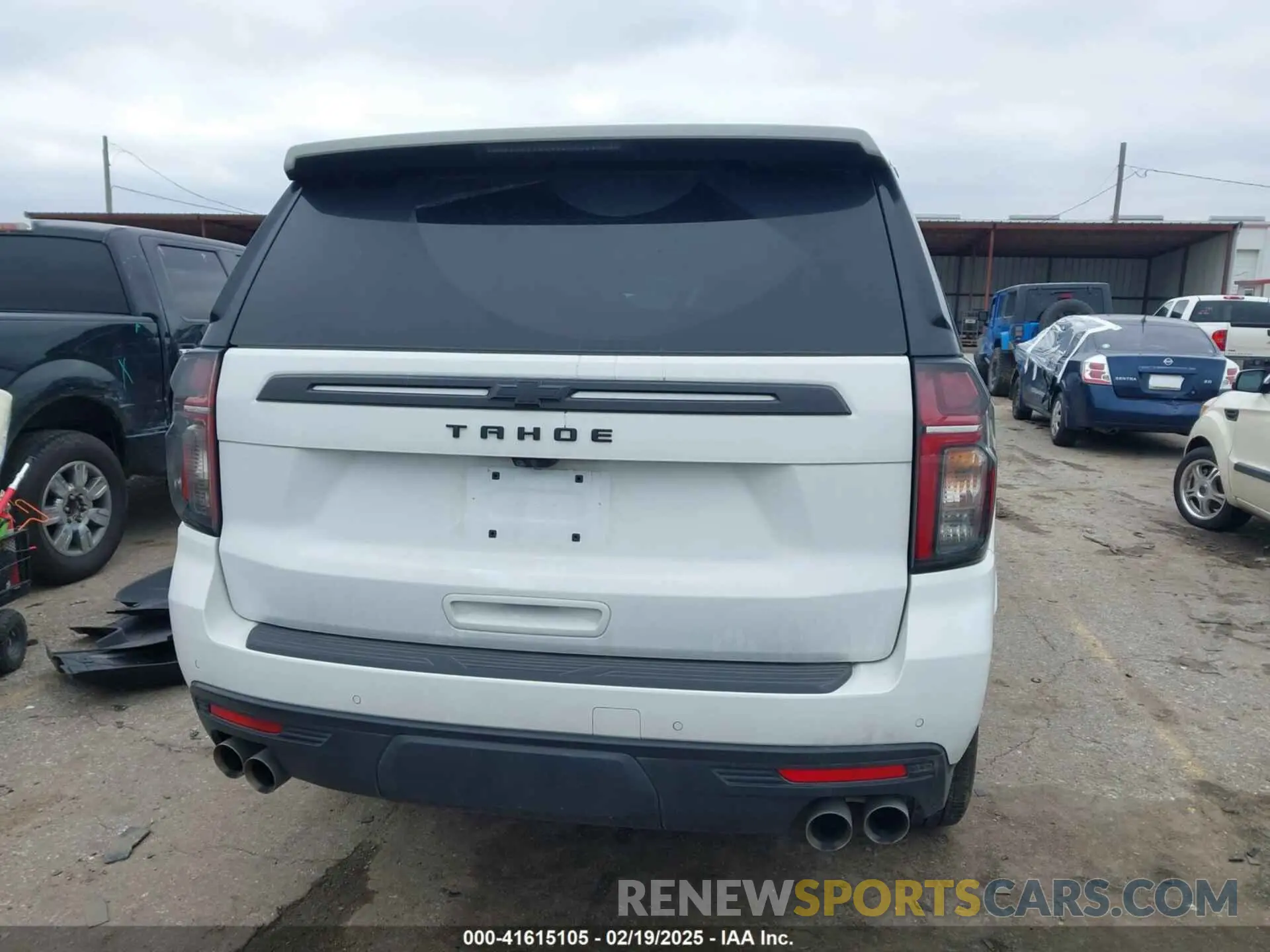17 Photograph of a damaged car 1GNSCTKL4PR551134 CHEVROLET TAHOE 2023