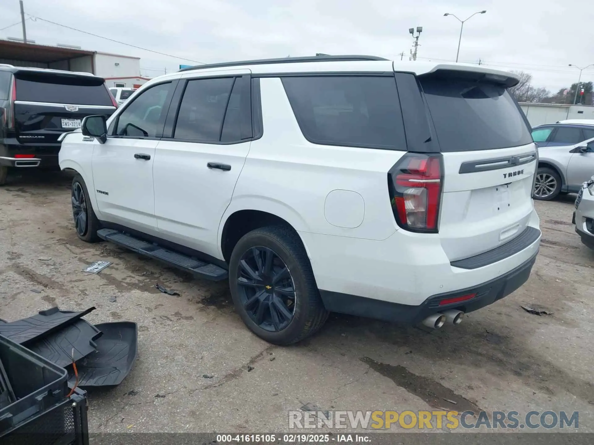3 Photograph of a damaged car 1GNSCTKL4PR551134 CHEVROLET TAHOE 2023