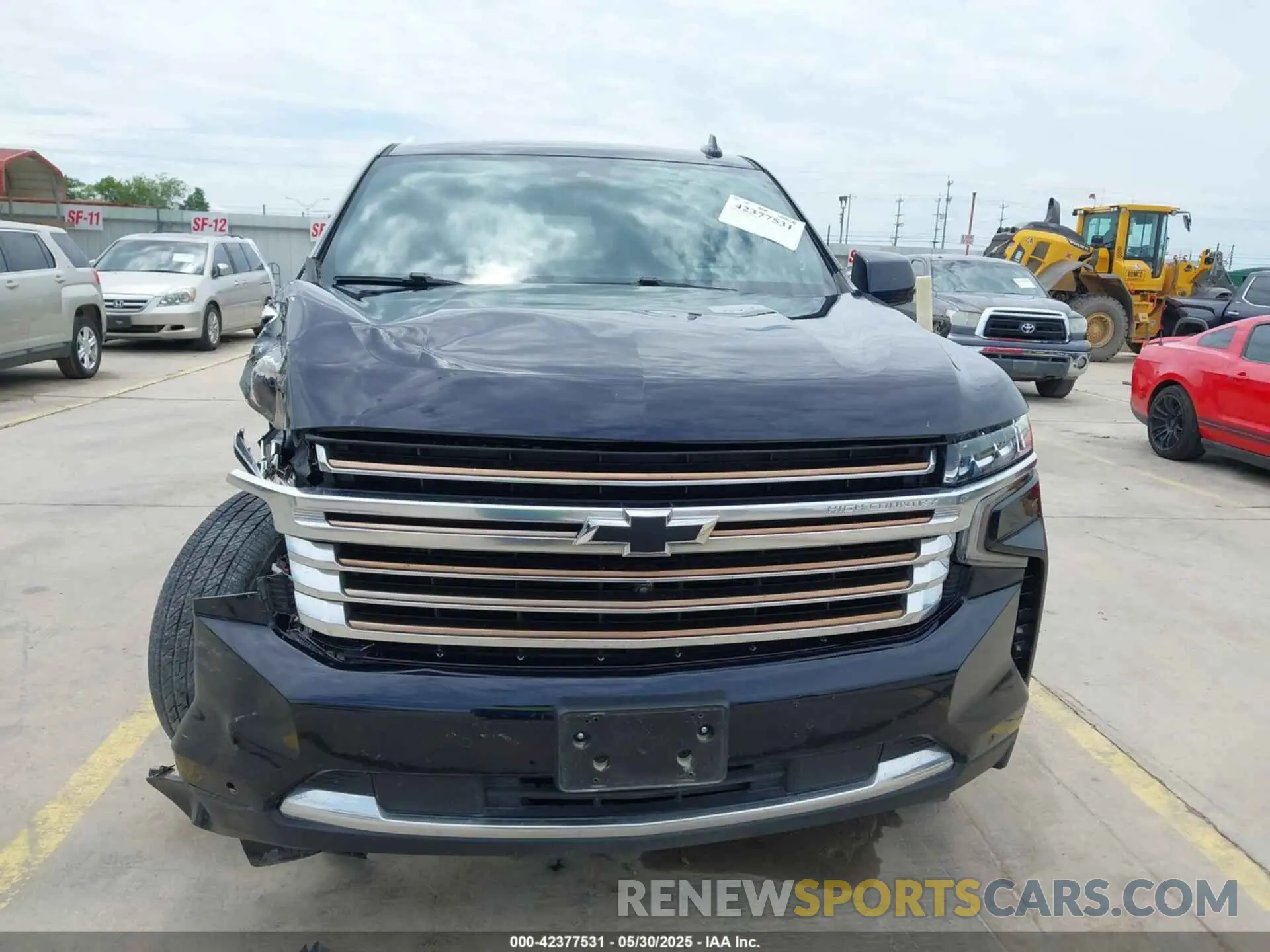 12 Photograph of a damaged car 1GNSCTKT8PR215292 CHEVROLET TAHOE 2023