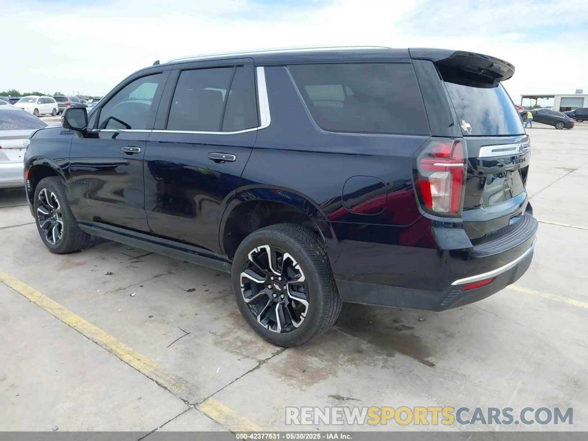 3 Photograph of a damaged car 1GNSCTKT8PR215292 CHEVROLET TAHOE 2023