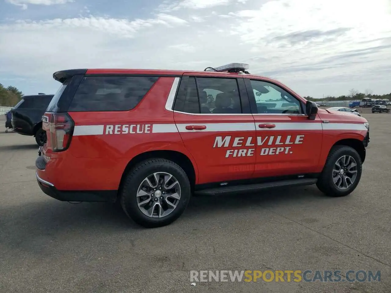 3 Photograph of a damaged car 1GNSKLED0PR266373 CHEVROLET TAHOE 2023