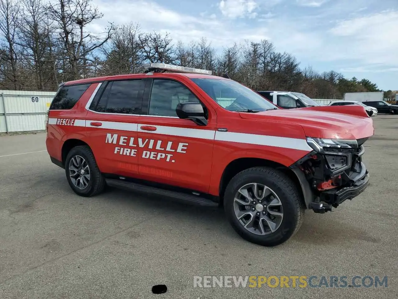 4 Photograph of a damaged car 1GNSKLED0PR266373 CHEVROLET TAHOE 2023