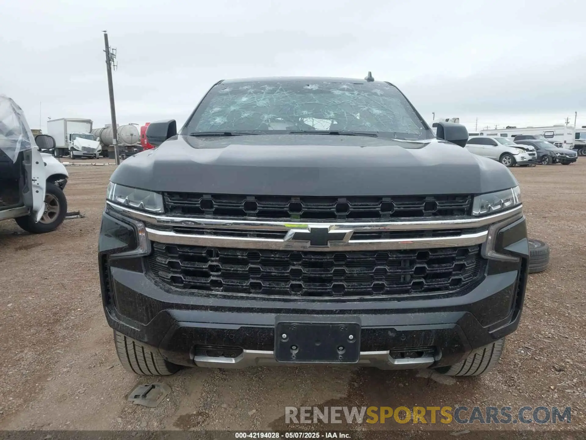 13 Photograph of a damaged car 1GNSKLED0PR395388 CHEVROLET TAHOE 2023