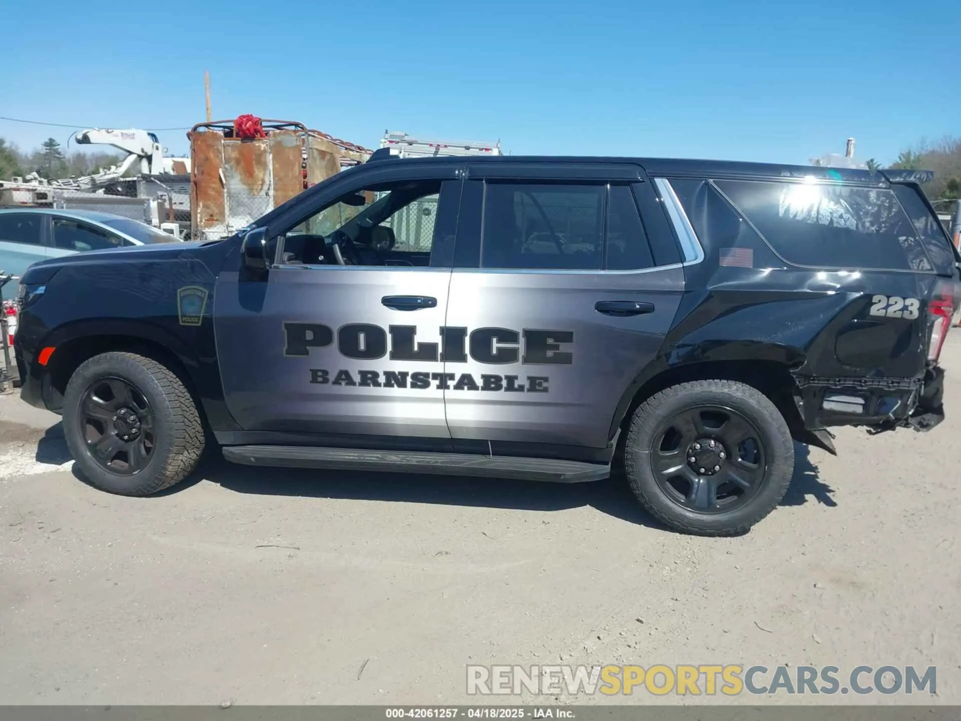 14 Photograph of a damaged car 1GNSKLED3PR430313 CHEVROLET TAHOE 2023