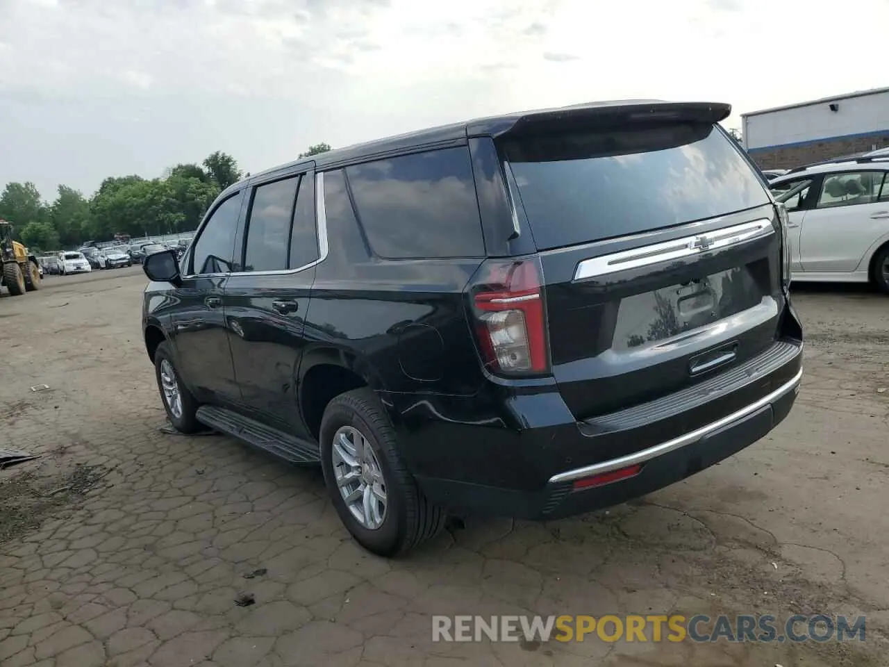 2 Photograph of a damaged car 1GNSKLED5PR319486 CHEVROLET TAHOE 2023