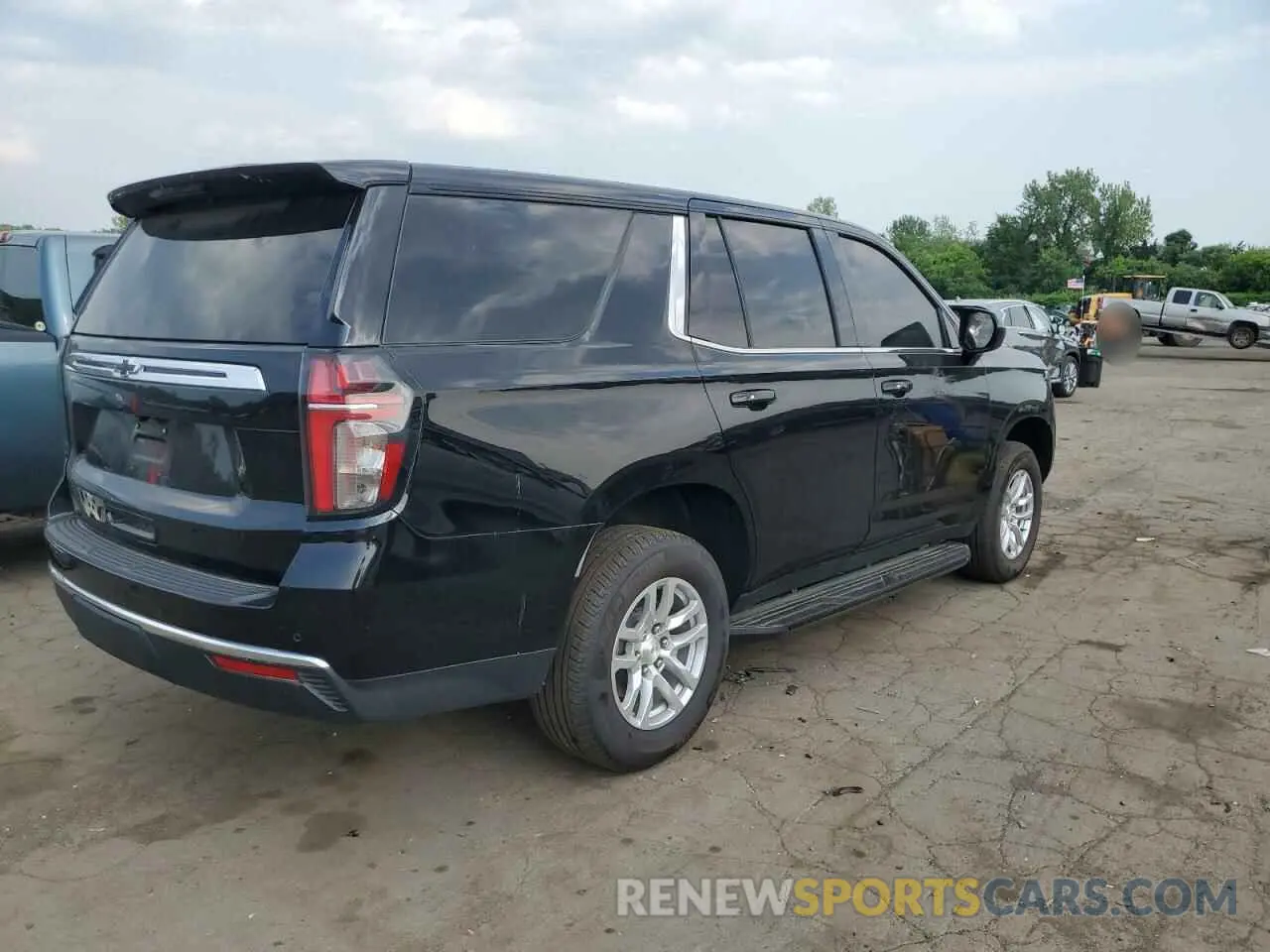3 Photograph of a damaged car 1GNSKLED5PR319486 CHEVROLET TAHOE 2023