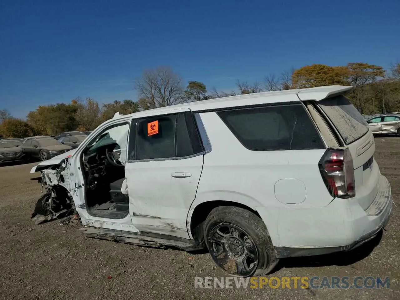 2 Photograph of a damaged car 1GNSKLED6PR442441 CHEVROLET TAHOE 2023