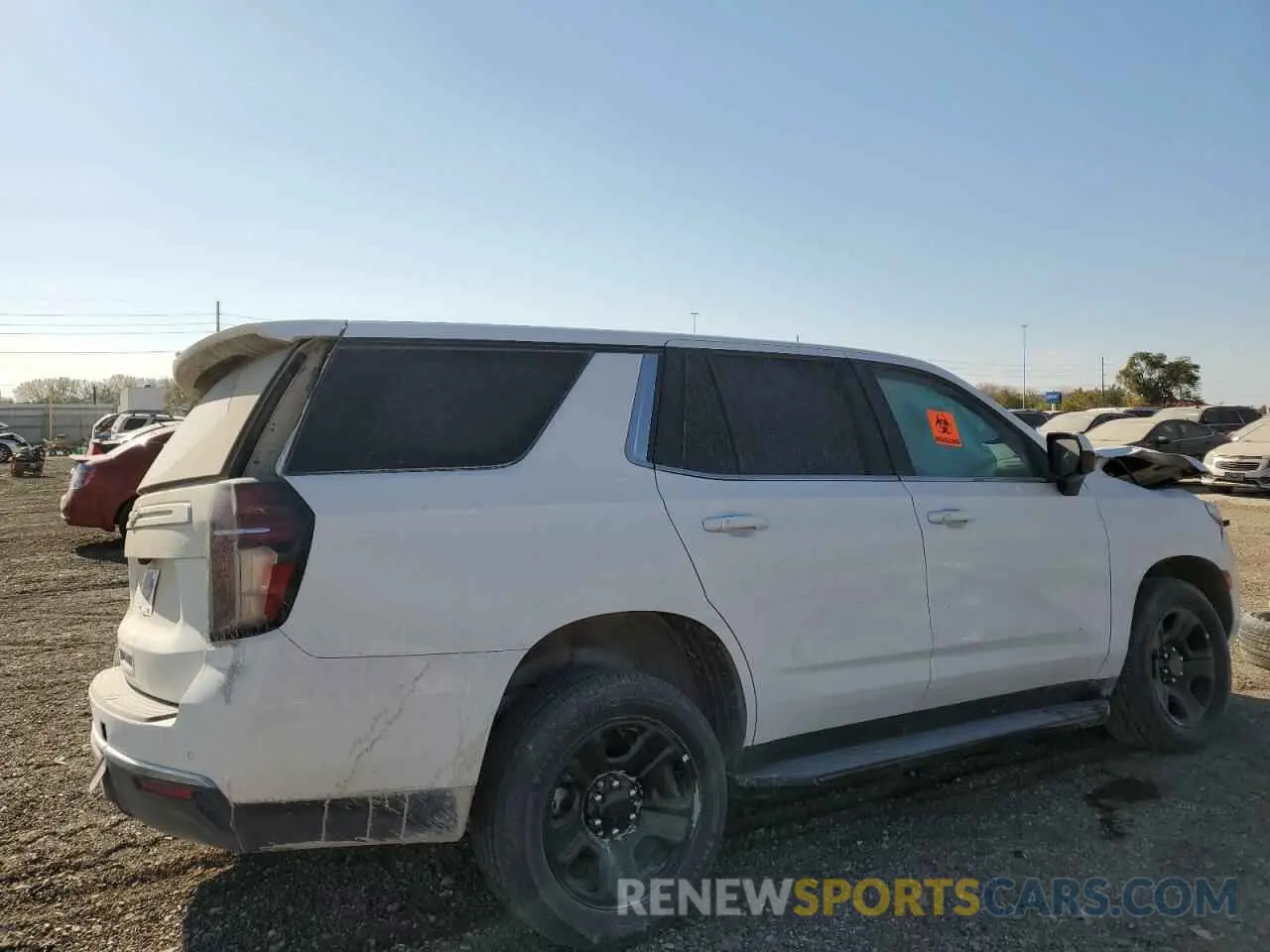 3 Photograph of a damaged car 1GNSKLED6PR442441 CHEVROLET TAHOE 2023