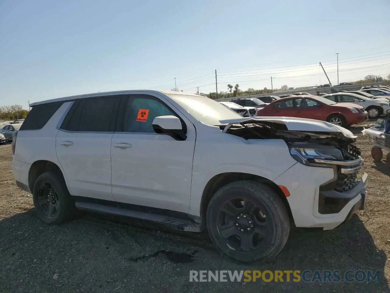 4 Photograph of a damaged car 1GNSKLED6PR442441 CHEVROLET TAHOE 2023