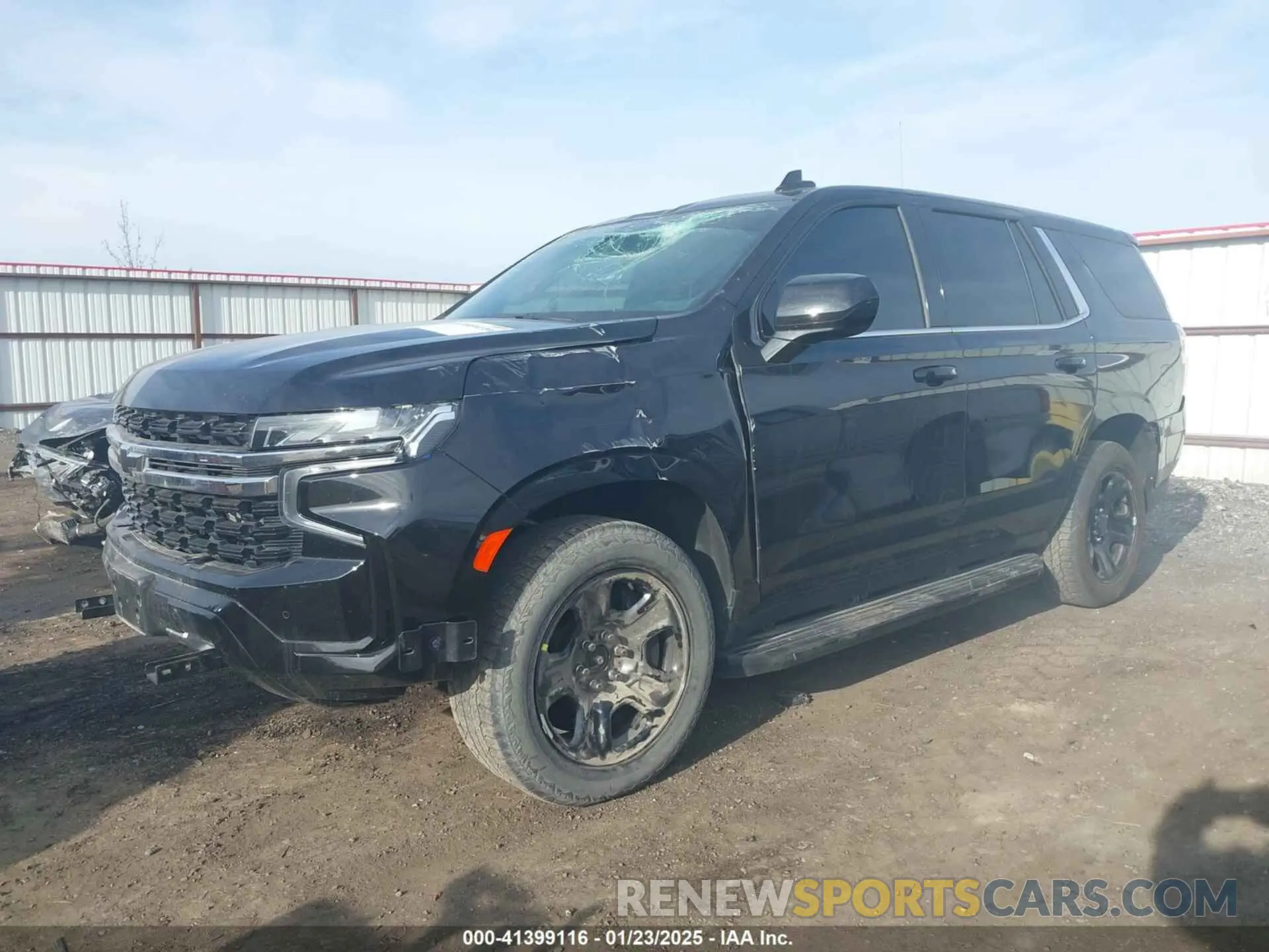2 Photograph of a damaged car 1GNSKLED9PR474946 CHEVROLET TAHOE 2023