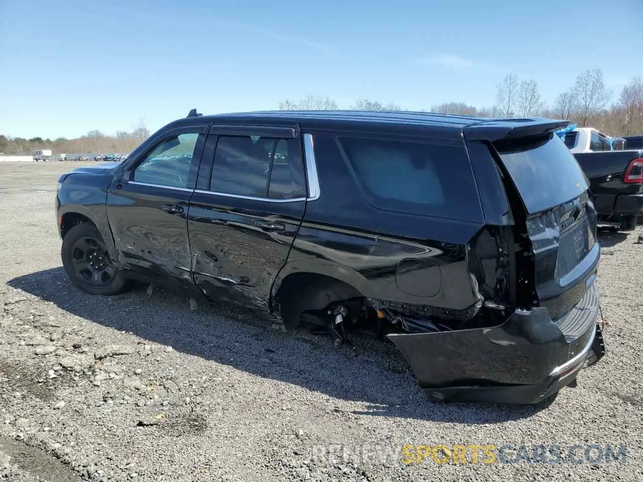 2 Photograph of a damaged car 1GNSKLEDXPR174204 CHEVROLET TAHOE 2023