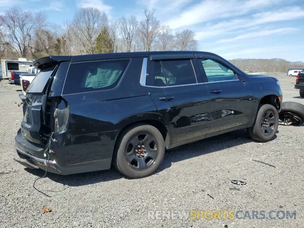 3 Photograph of a damaged car 1GNSKLEDXPR174204 CHEVROLET TAHOE 2023