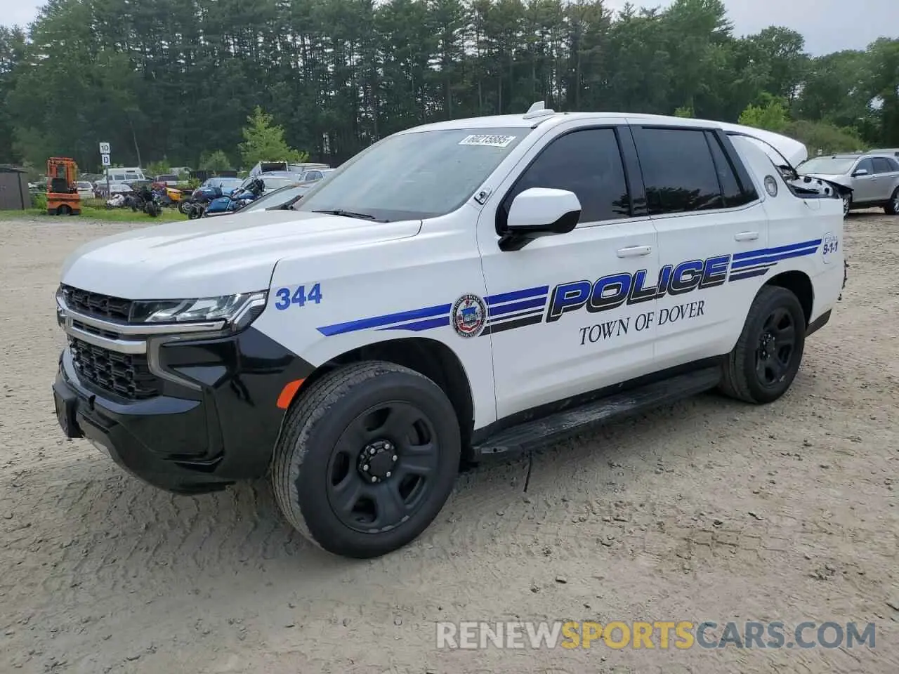 1 Photograph of a damaged car 1GNSKLEDXPR281527 CHEVROLET TAHOE 2023