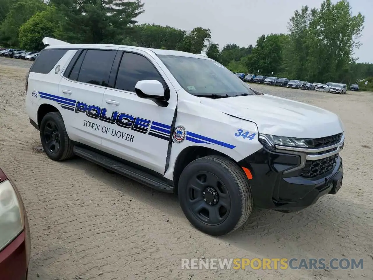 4 Photograph of a damaged car 1GNSKLEDXPR281527 CHEVROLET TAHOE 2023