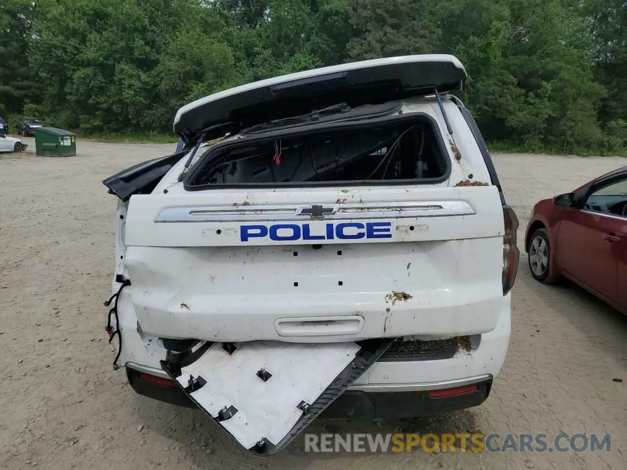 6 Photograph of a damaged car 1GNSKLEDXPR281527 CHEVROLET TAHOE 2023