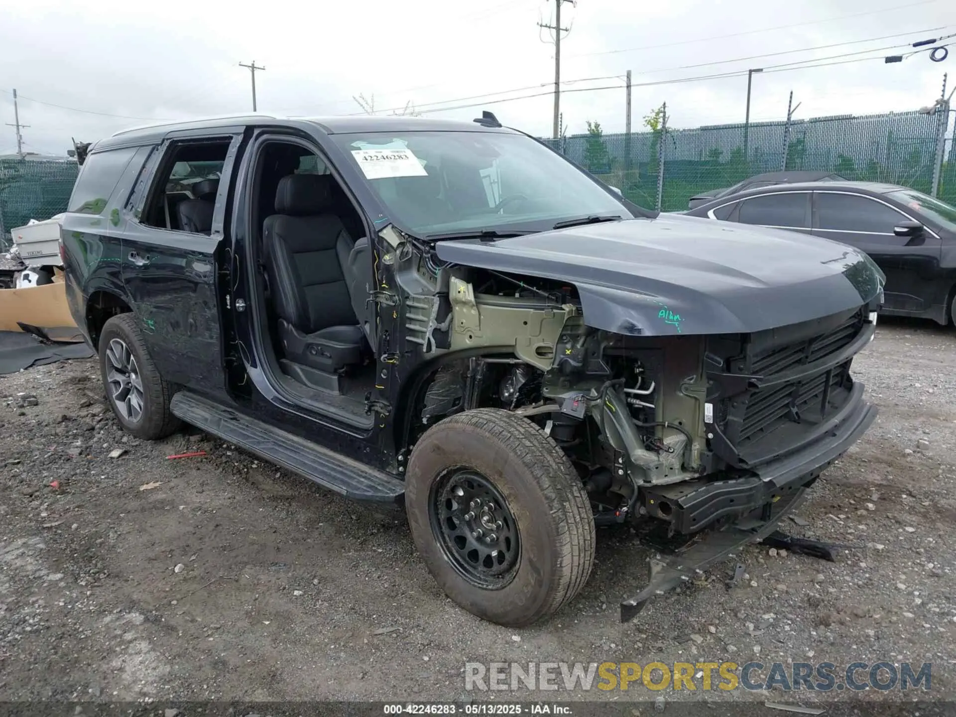 1 Photograph of a damaged car 1GNSKMKD8PR526352 CHEVROLET TAHOE 2023