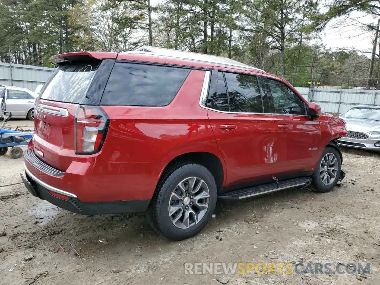 3 Photograph of a damaged car 1GNSKMKDXPR527082 CHEVROLET TAHOE 2023