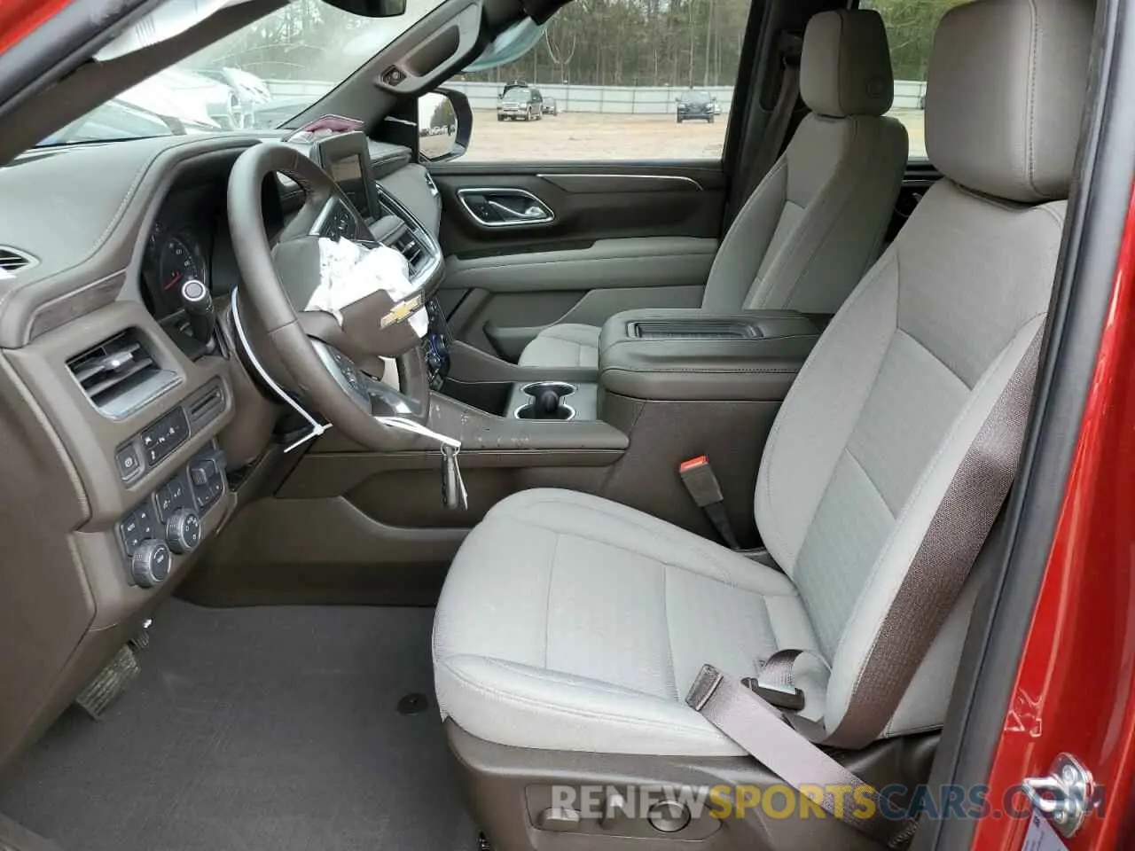 7 Photograph of a damaged car 1GNSKMKDXPR527082 CHEVROLET TAHOE 2023