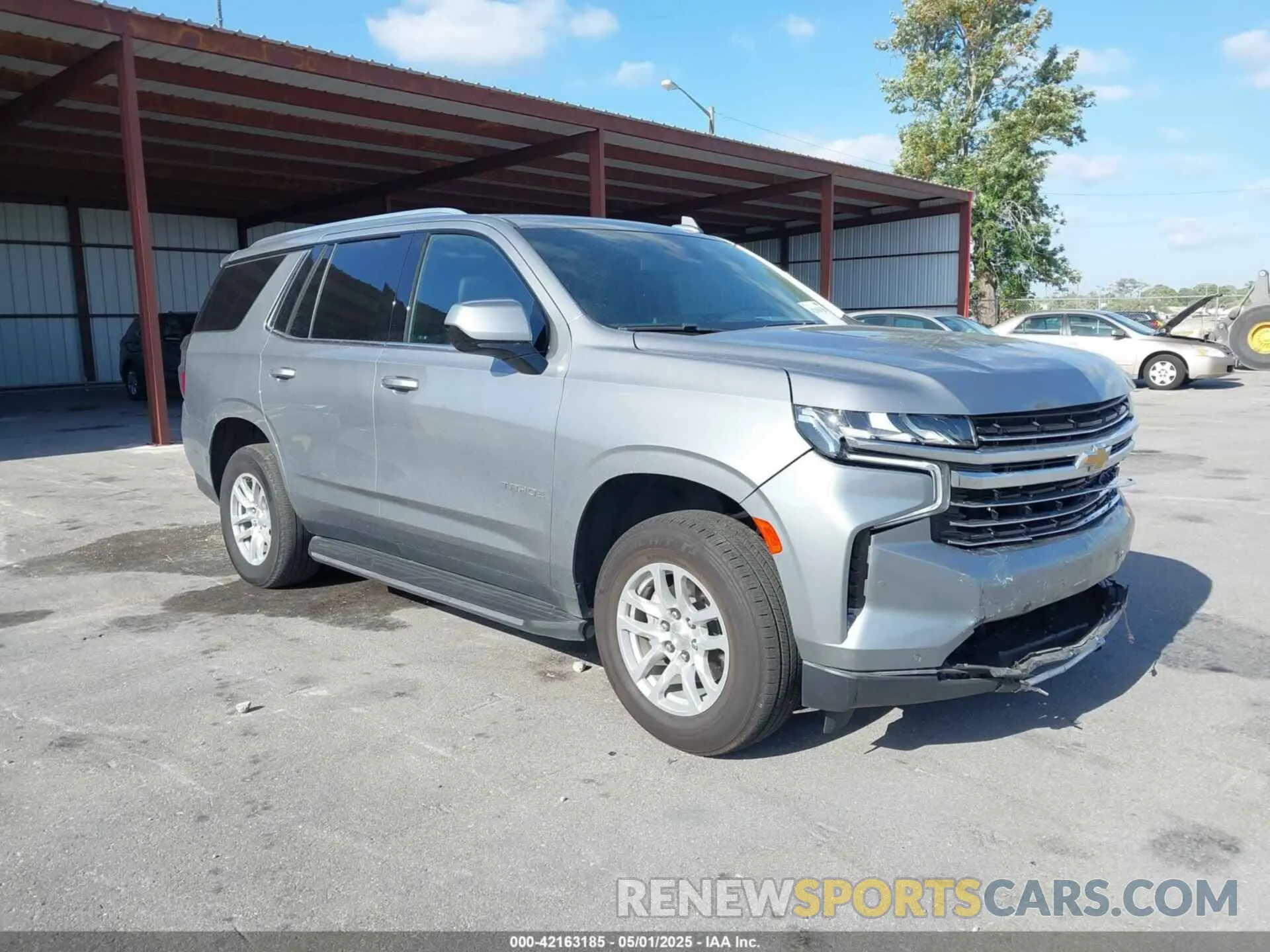 1 Photograph of a damaged car 1GNSKNKD0PR316432 CHEVROLET TAHOE 2023
