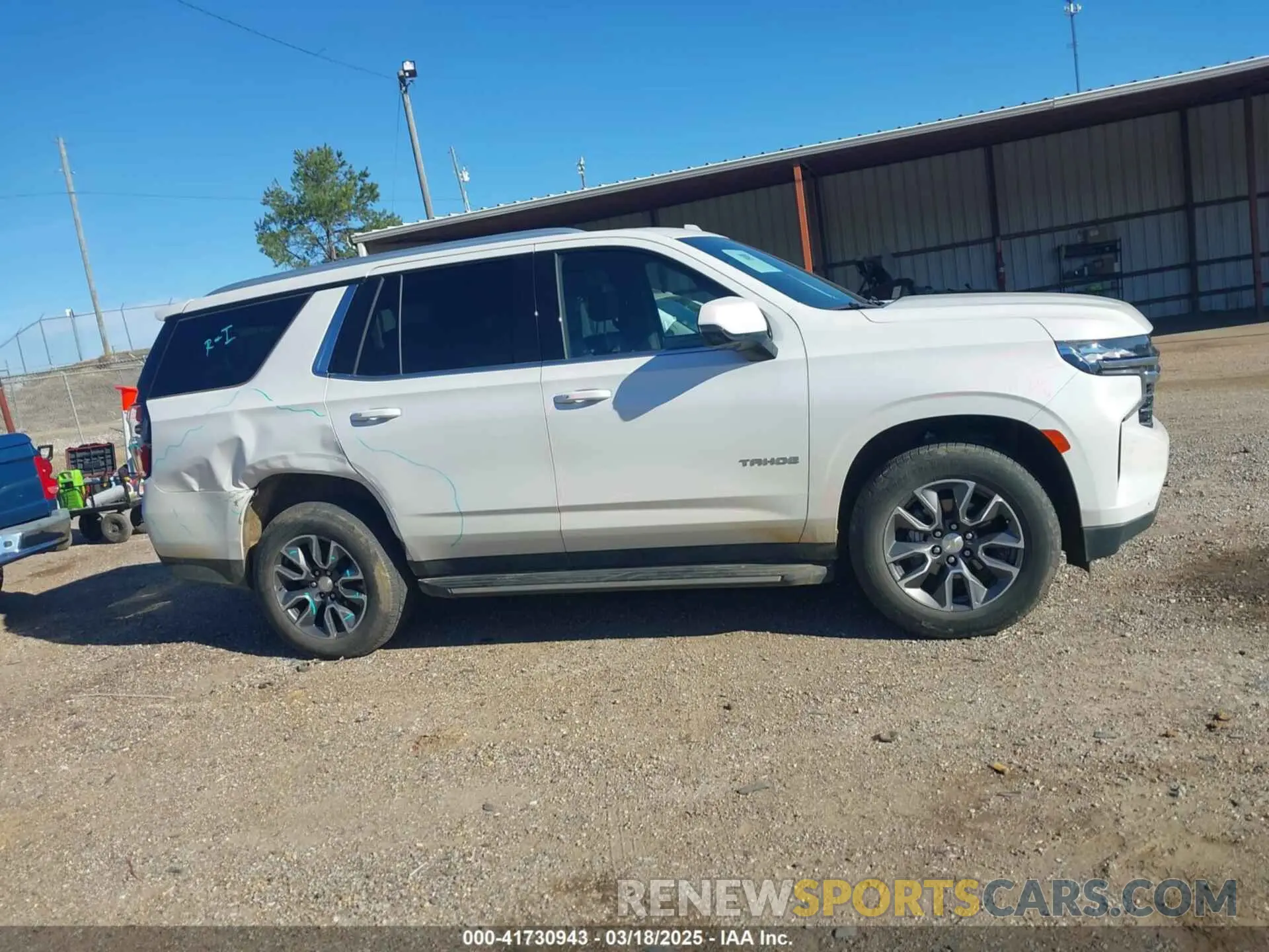 13 Photograph of a damaged car 1GNSKNKD0PR356526 CHEVROLET TAHOE 2023