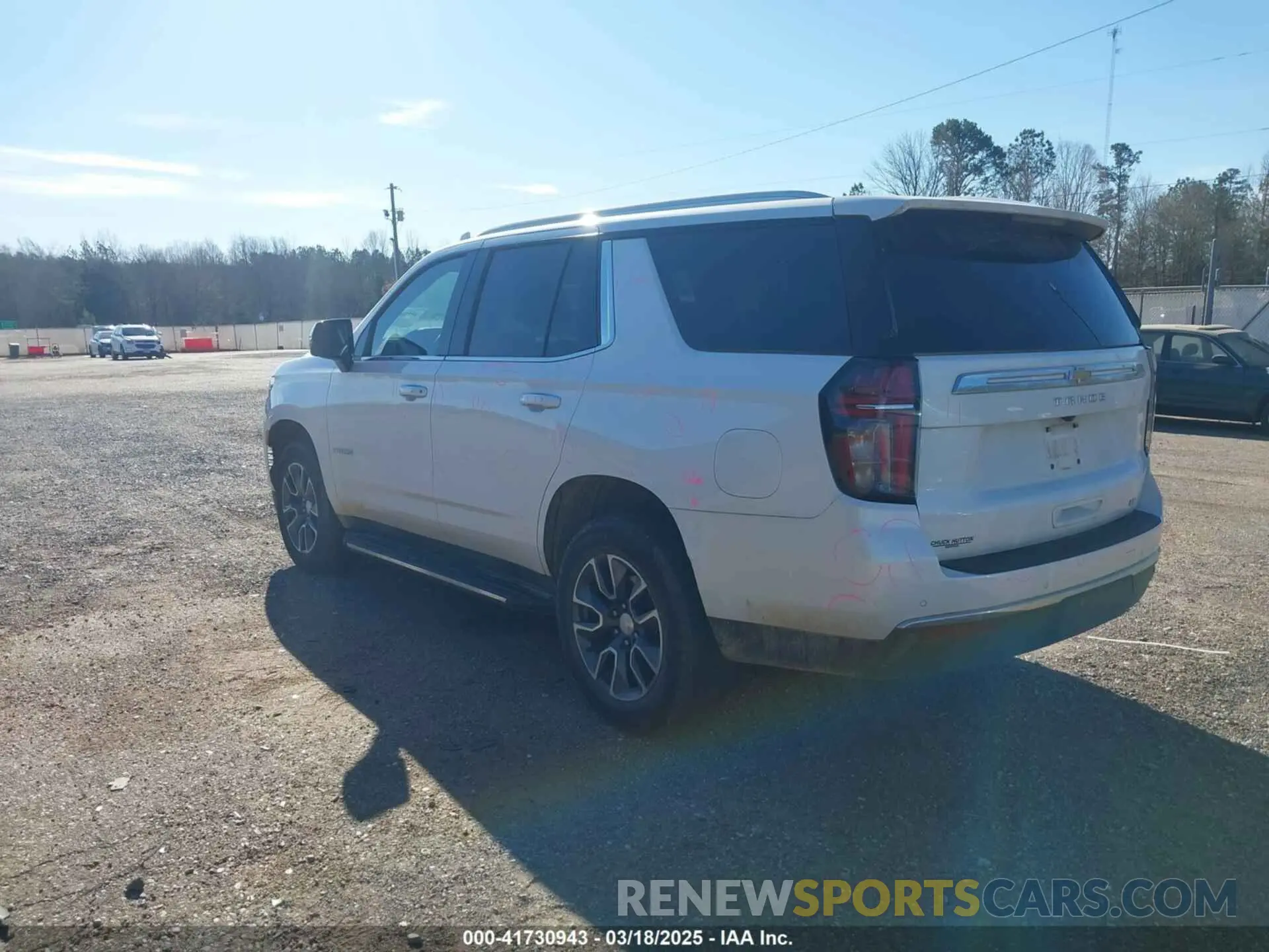 3 Photograph of a damaged car 1GNSKNKD0PR356526 CHEVROLET TAHOE 2023
