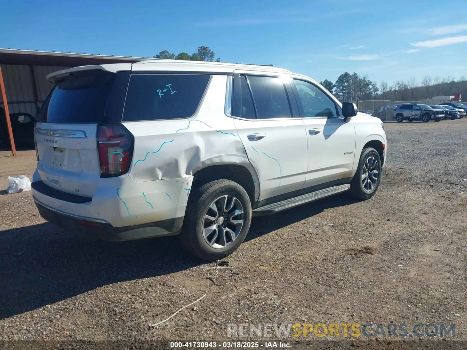 4 Photograph of a damaged car 1GNSKNKD0PR356526 CHEVROLET TAHOE 2023