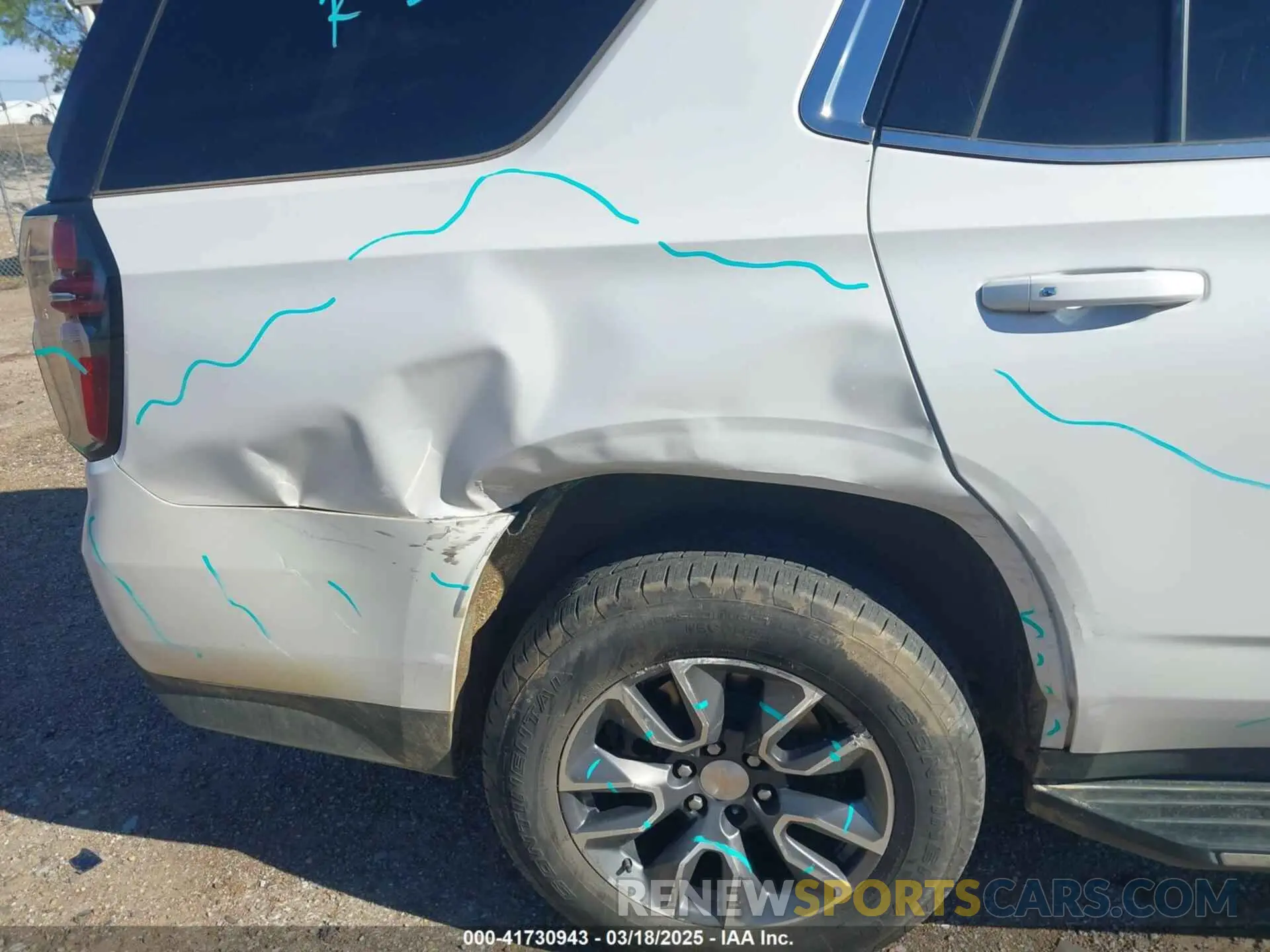 6 Photograph of a damaged car 1GNSKNKD0PR356526 CHEVROLET TAHOE 2023