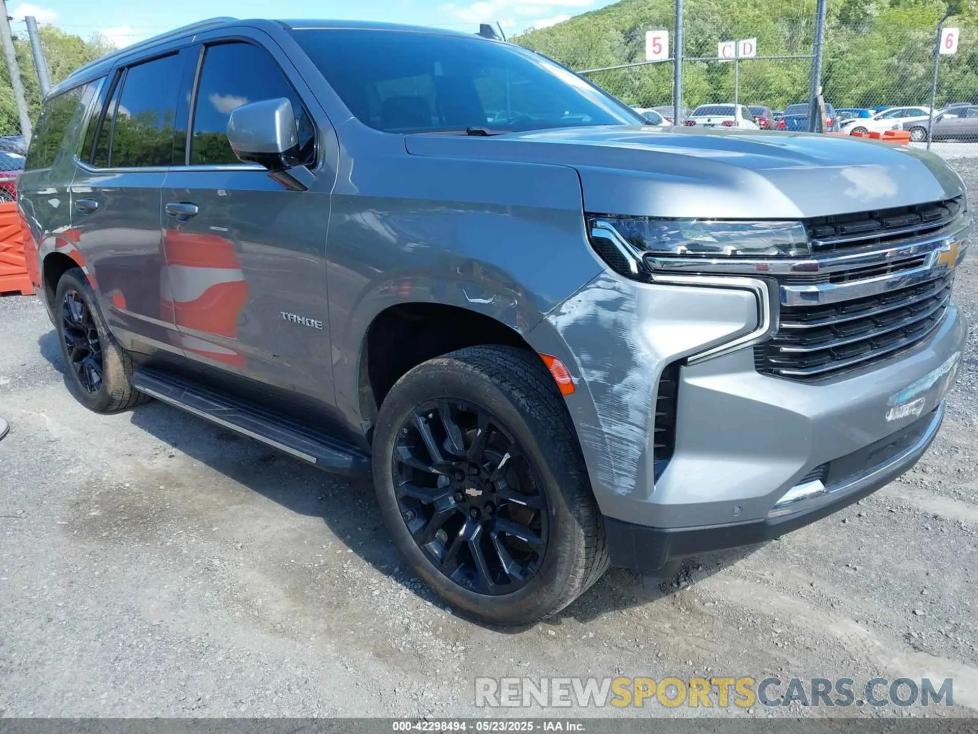 1 Photograph of a damaged car 1GNSKNKD3PR233173 CHEVROLET TAHOE 2023