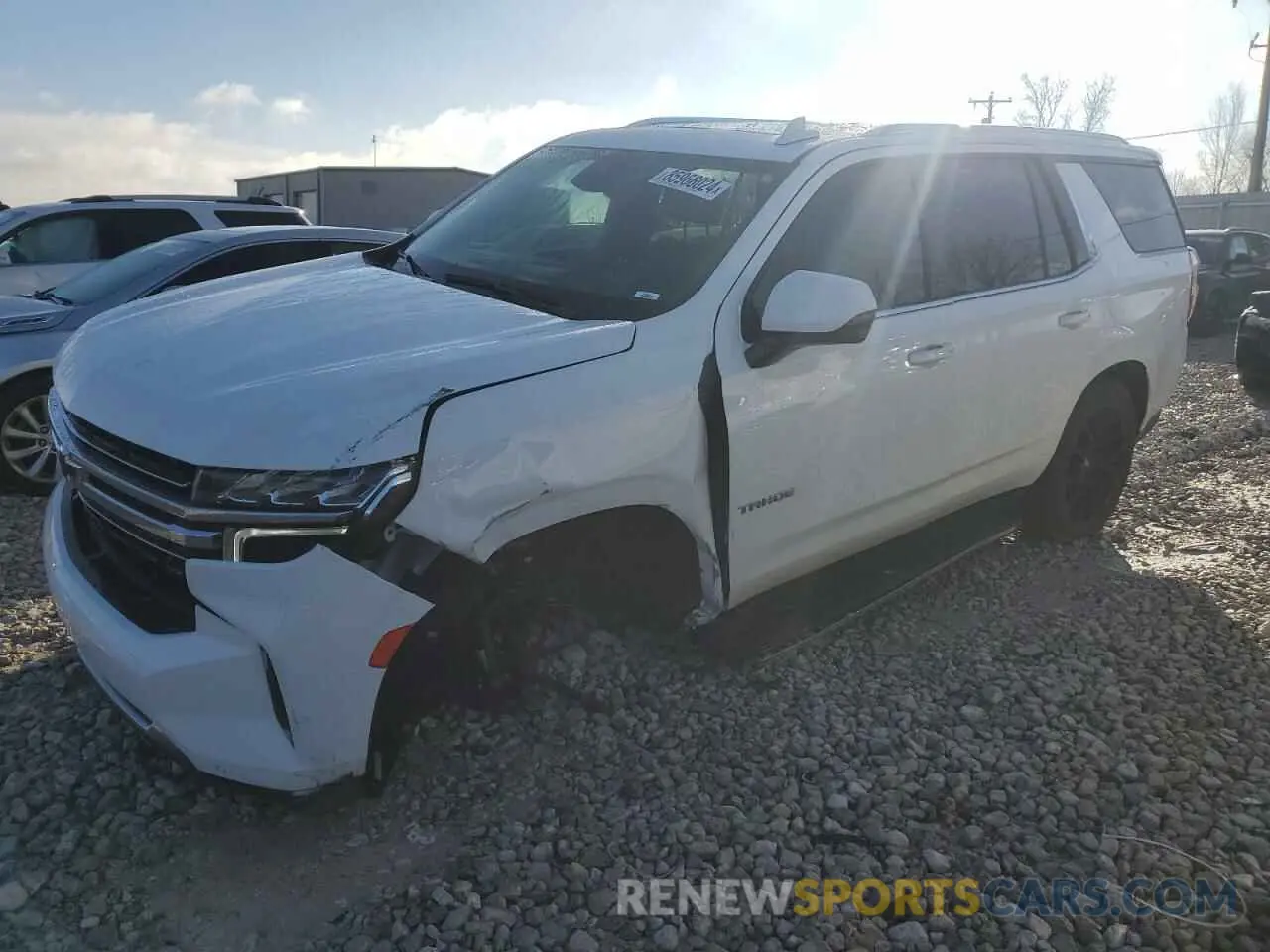 1 Photograph of a damaged car 1GNSKNKD4PR223817 CHEVROLET TAHOE 2023