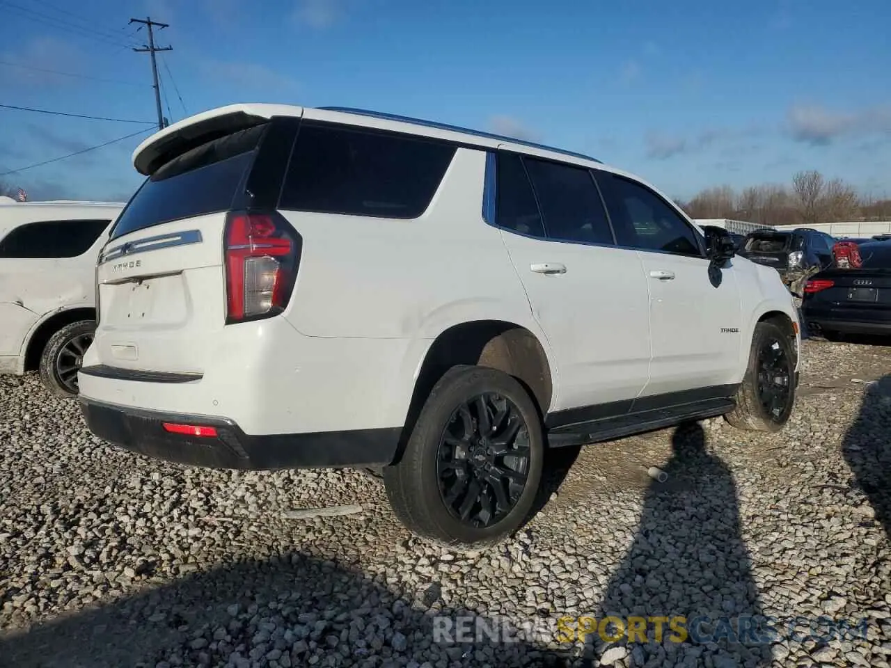 3 Photograph of a damaged car 1GNSKNKD4PR223817 CHEVROLET TAHOE 2023