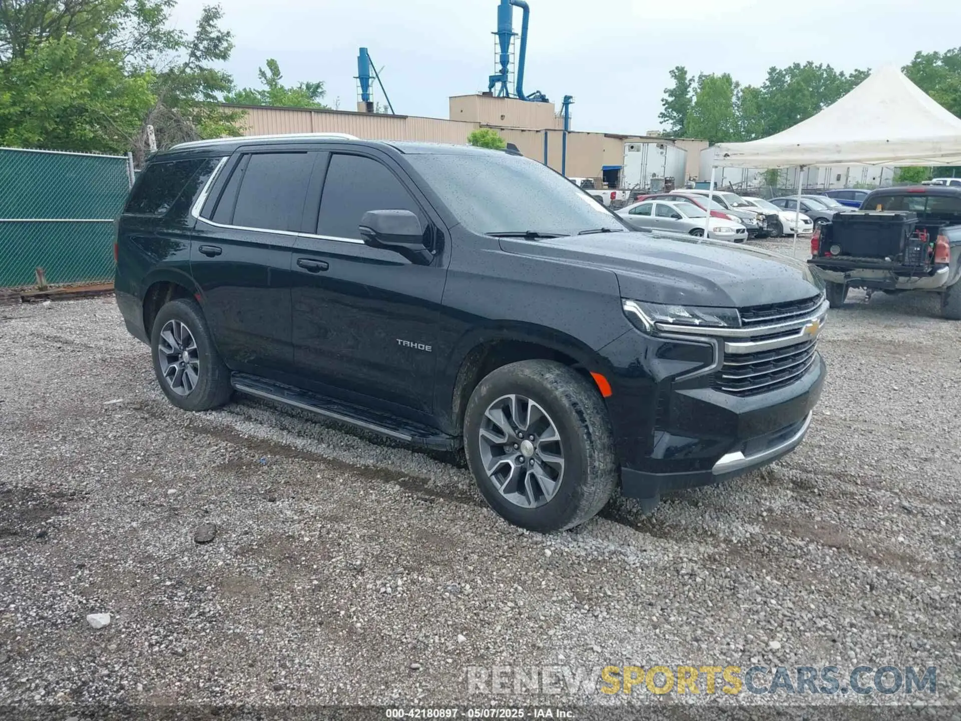 1 Photograph of a damaged car 1GNSKNKD6PR497553 CHEVROLET TAHOE 2023