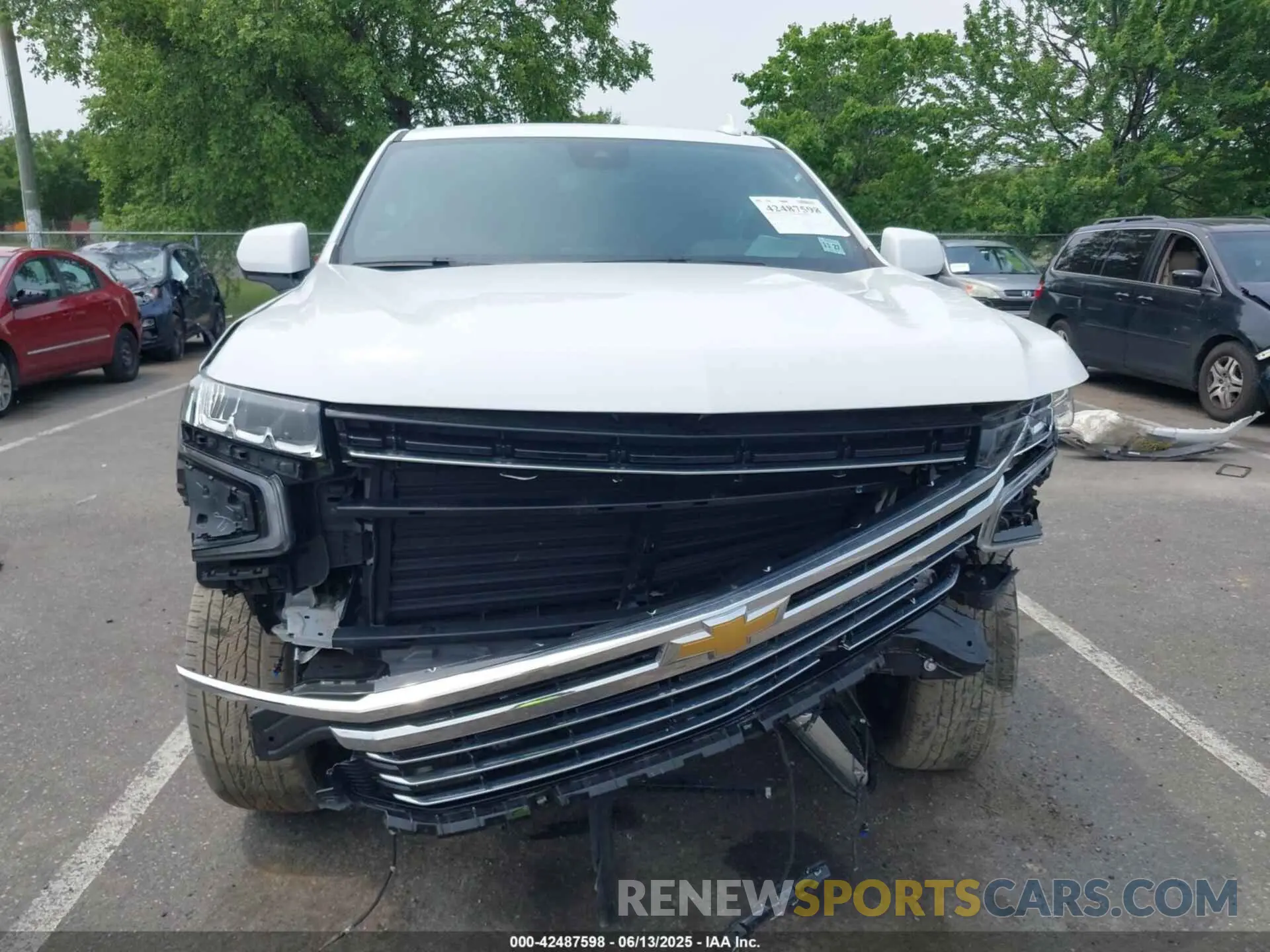 6 Photograph of a damaged car 1GNSKNKD7PR119905 CHEVROLET TAHOE 2023