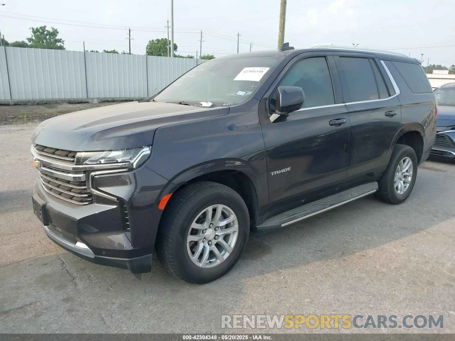 2 Photograph of a damaged car 1GNSKNKD7PR236450 CHEVROLET TAHOE 2023