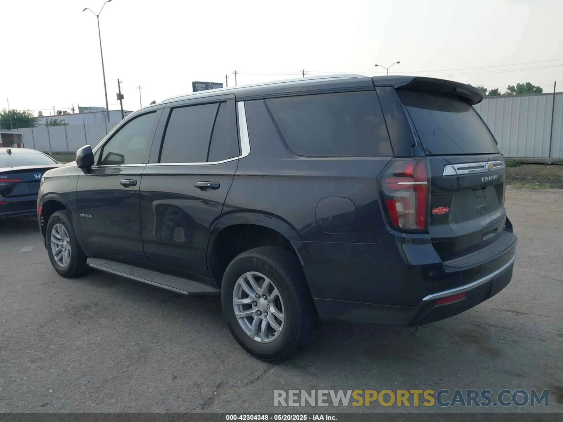 3 Photograph of a damaged car 1GNSKNKD7PR236450 CHEVROLET TAHOE 2023