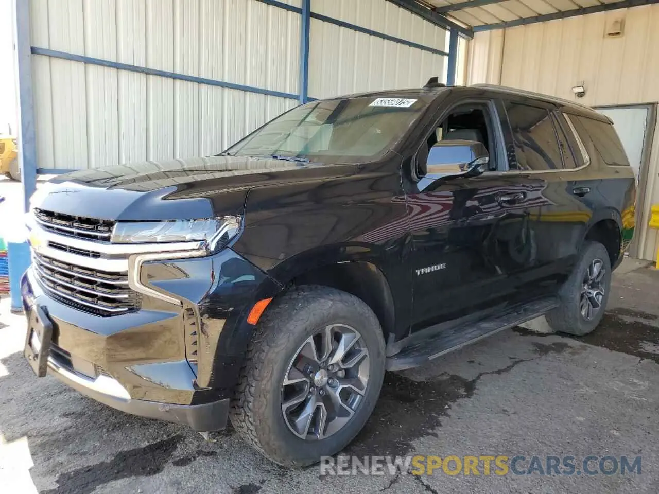 1 Photograph of a damaged car 1GNSKNKD8PR289979 CHEVROLET TAHOE 2023