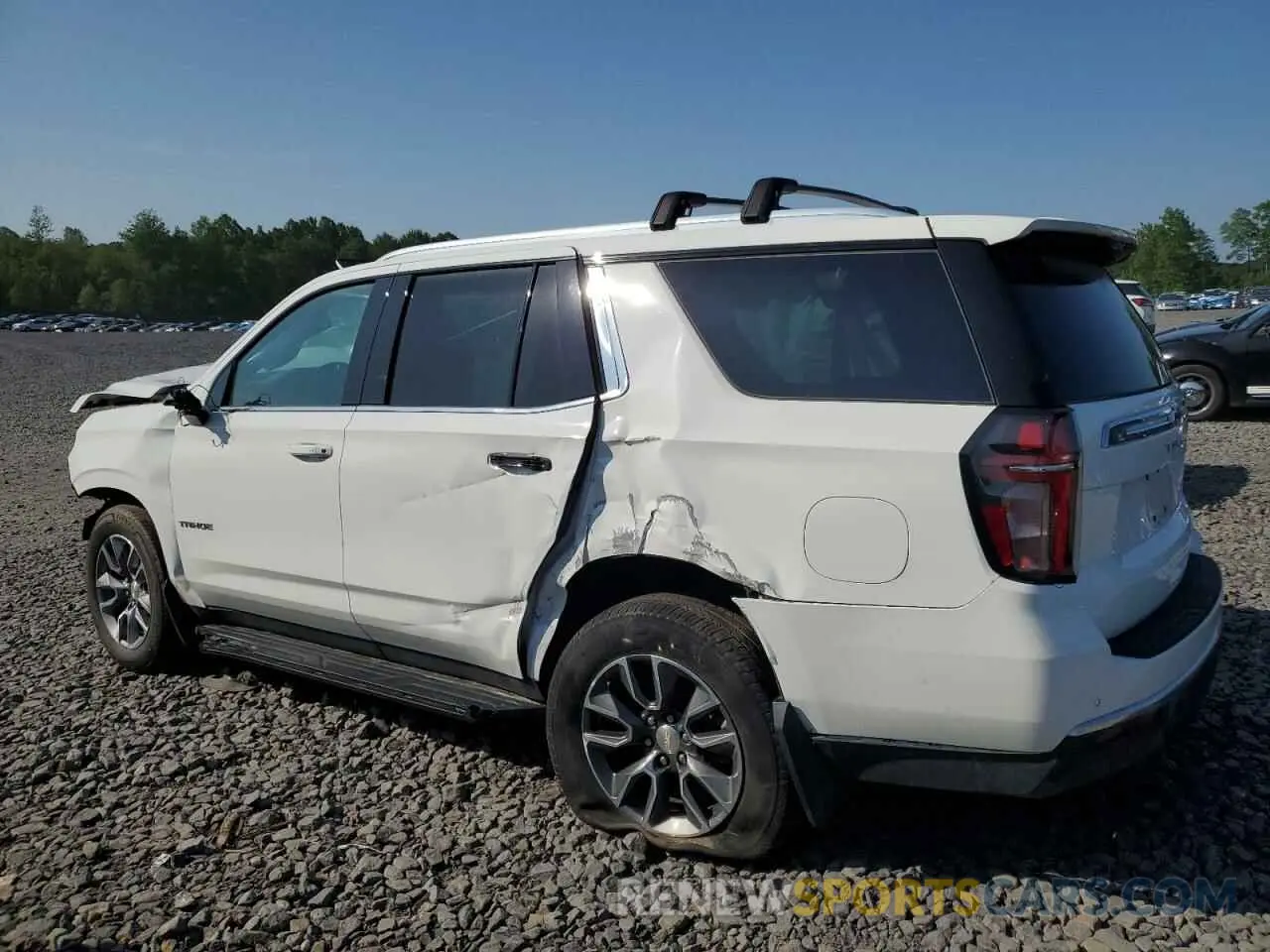 2 Photograph of a damaged car 1GNSKNKD8PR482309 CHEVROLET TAHOE 2023
