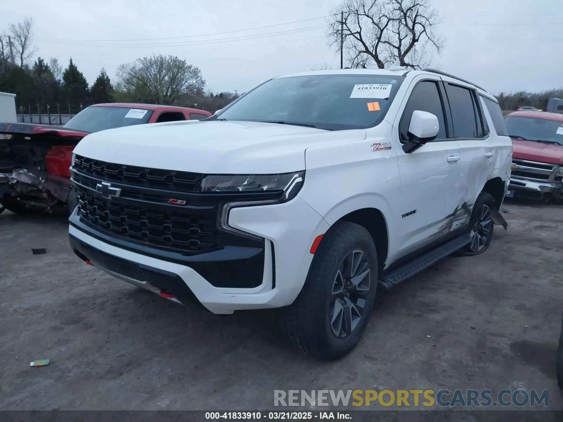 2 Photograph of a damaged car 1GNSKPKD0PR411701 CHEVROLET TAHOE 2023