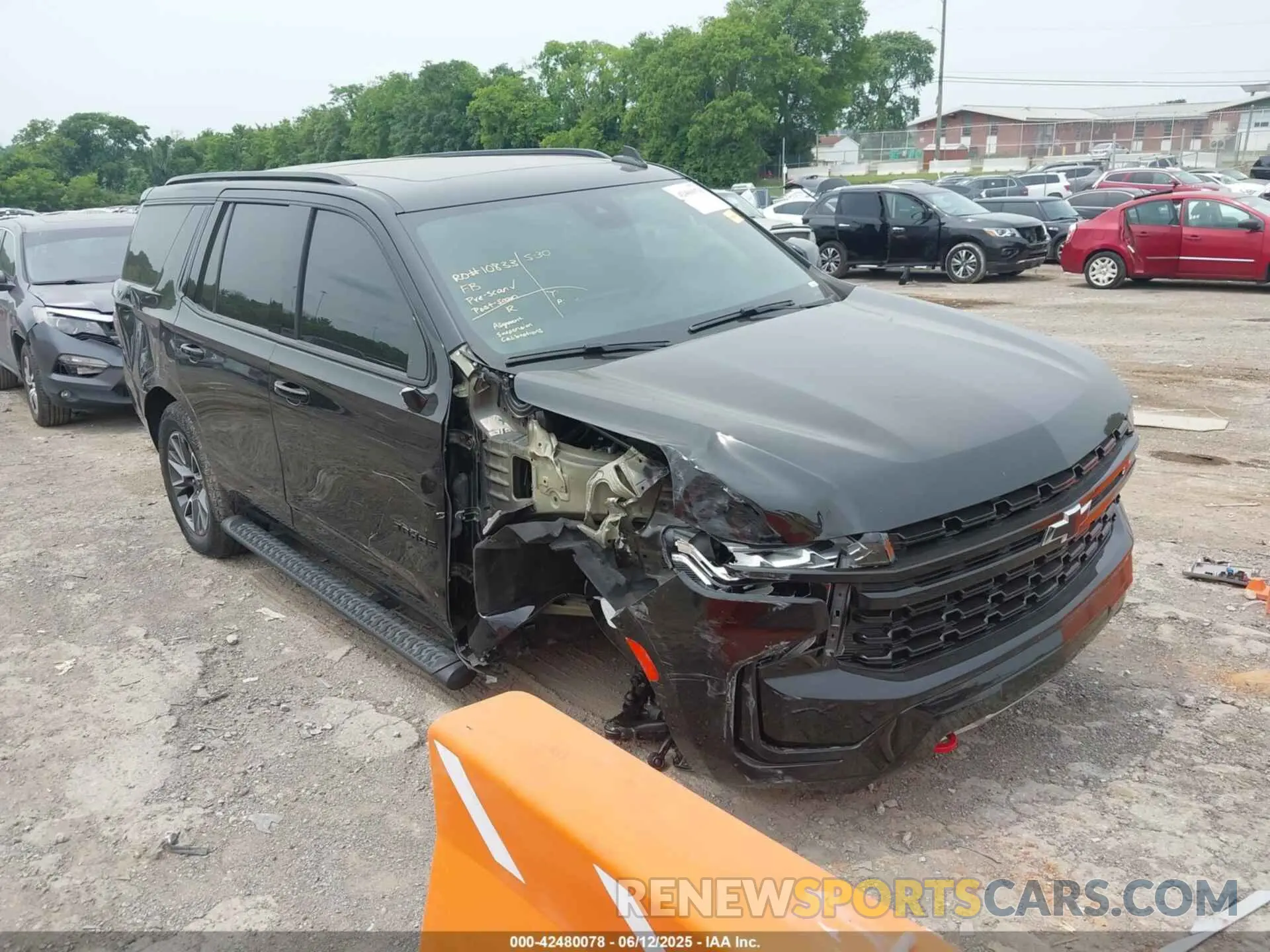1 Photograph of a damaged car 1GNSKPKD3PR384509 CHEVROLET TAHOE 2023
