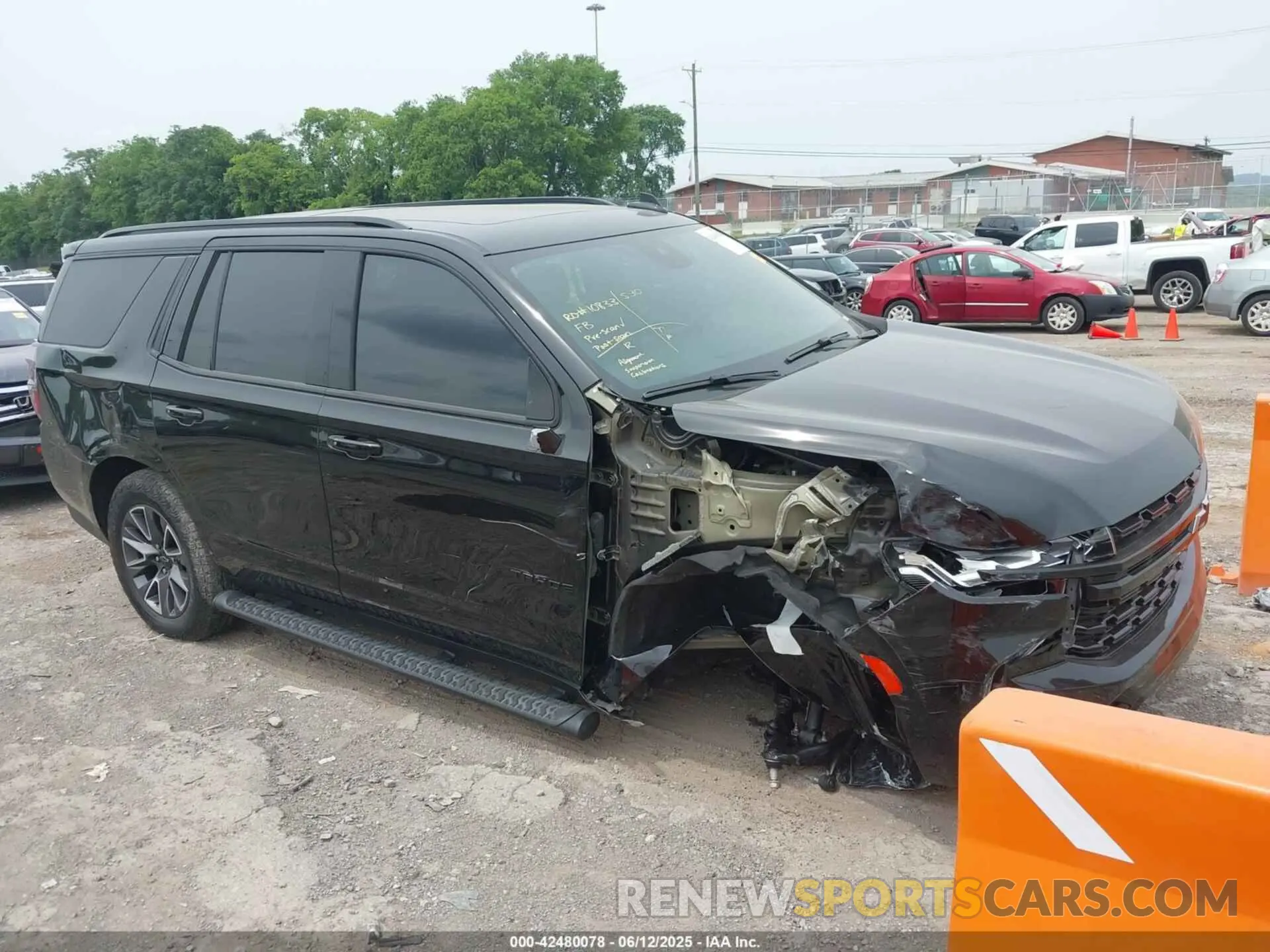 13 Photograph of a damaged car 1GNSKPKD3PR384509 CHEVROLET TAHOE 2023