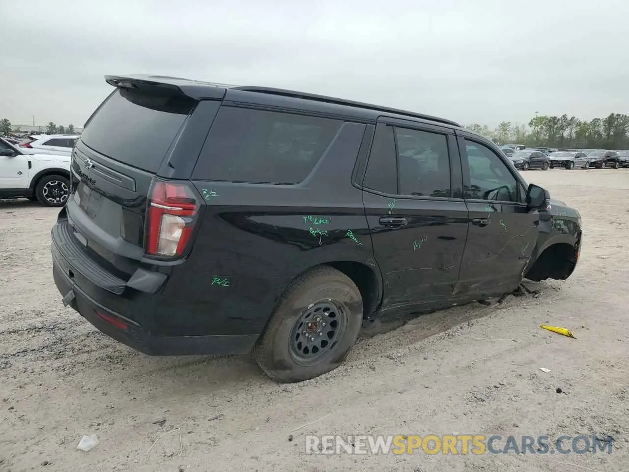 3 Photograph of a damaged car 1GNSKPKD6PR177774 CHEVROLET TAHOE 2023