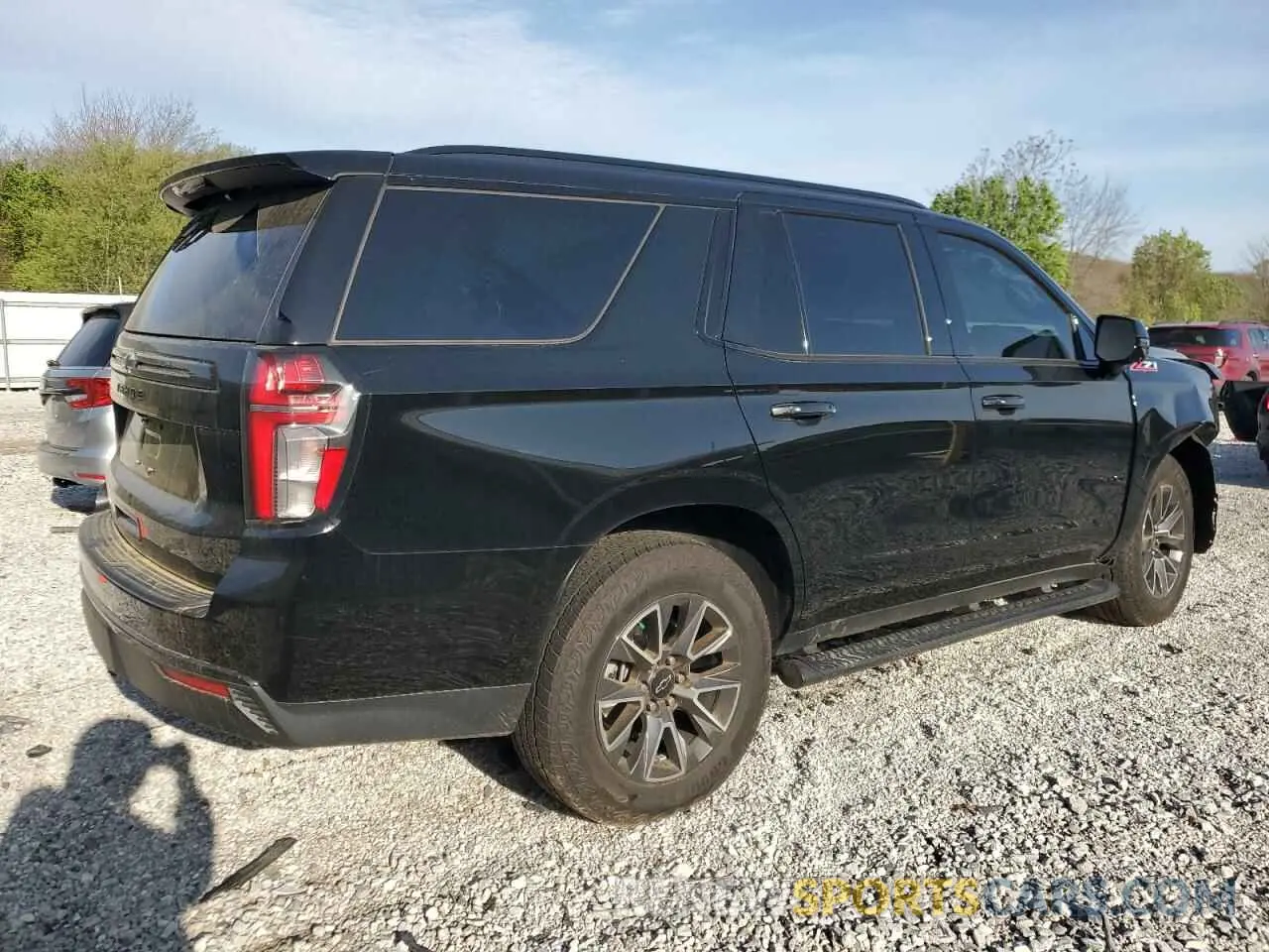 3 Photograph of a damaged car 1GNSKPKD7PR345681 CHEVROLET TAHOE 2023