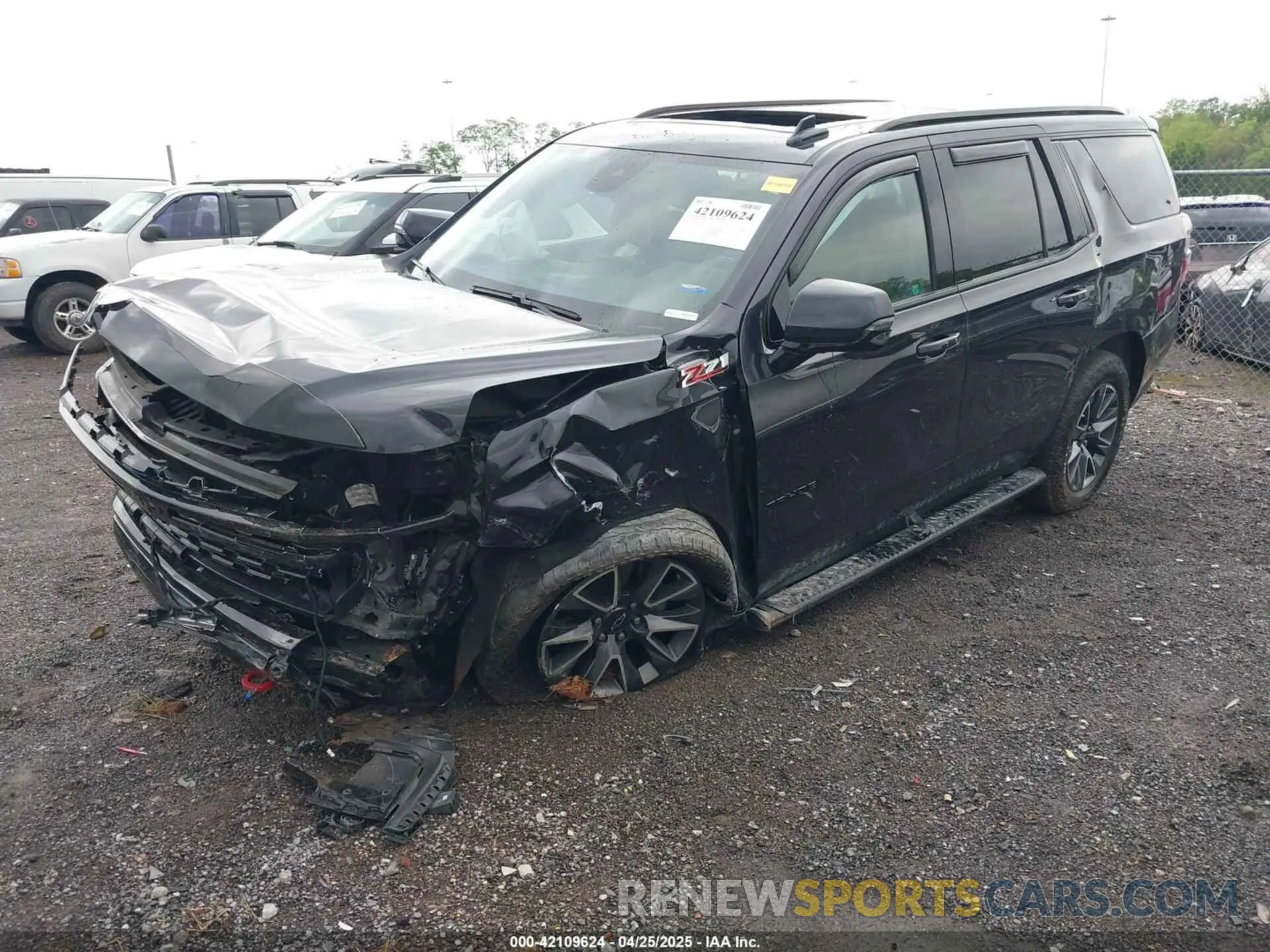 2 Photograph of a damaged car 1GNSKPKD8PR238140 CHEVROLET TAHOE 2023