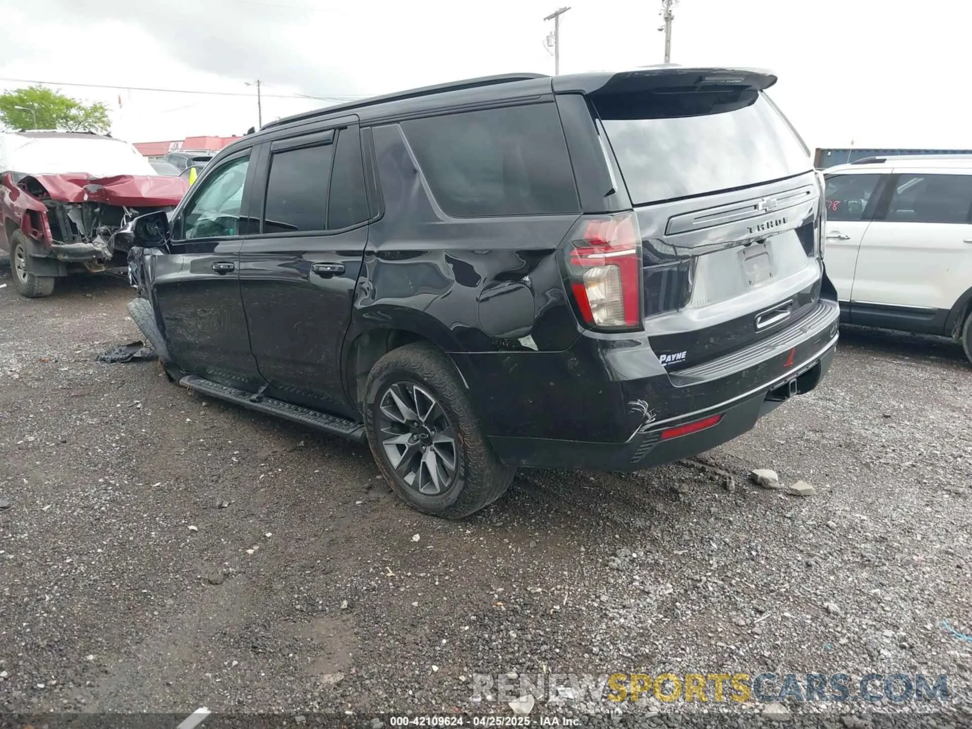 3 Photograph of a damaged car 1GNSKPKD8PR238140 CHEVROLET TAHOE 2023