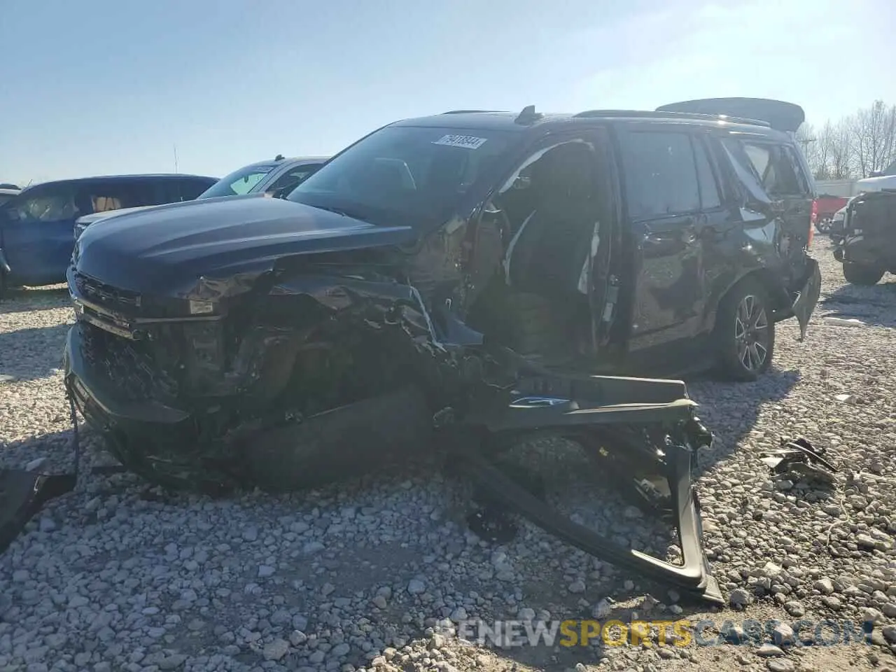 1 Photograph of a damaged car 1GNSKPKD8PR336200 CHEVROLET TAHOE 2023