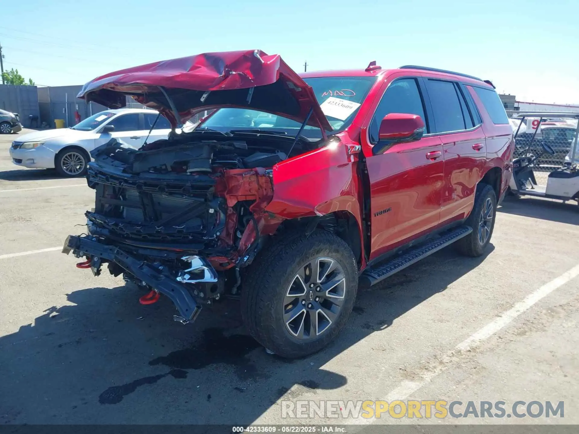 2 Photograph of a damaged car 1GNSKPKL1PR552686 CHEVROLET TAHOE 2023