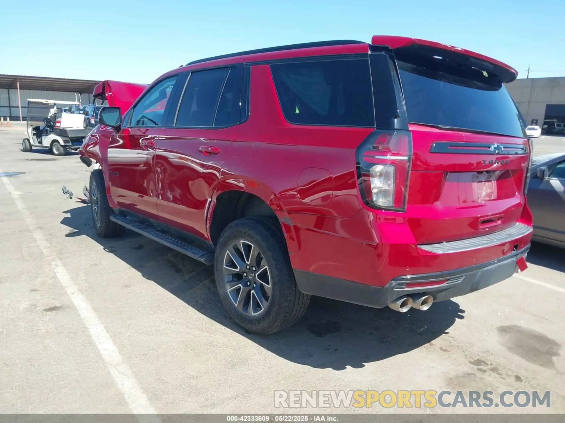 3 Photograph of a damaged car 1GNSKPKL1PR552686 CHEVROLET TAHOE 2023